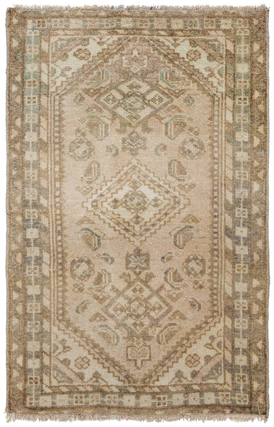 Vintage Hamadan Handwoven Tribal Rug