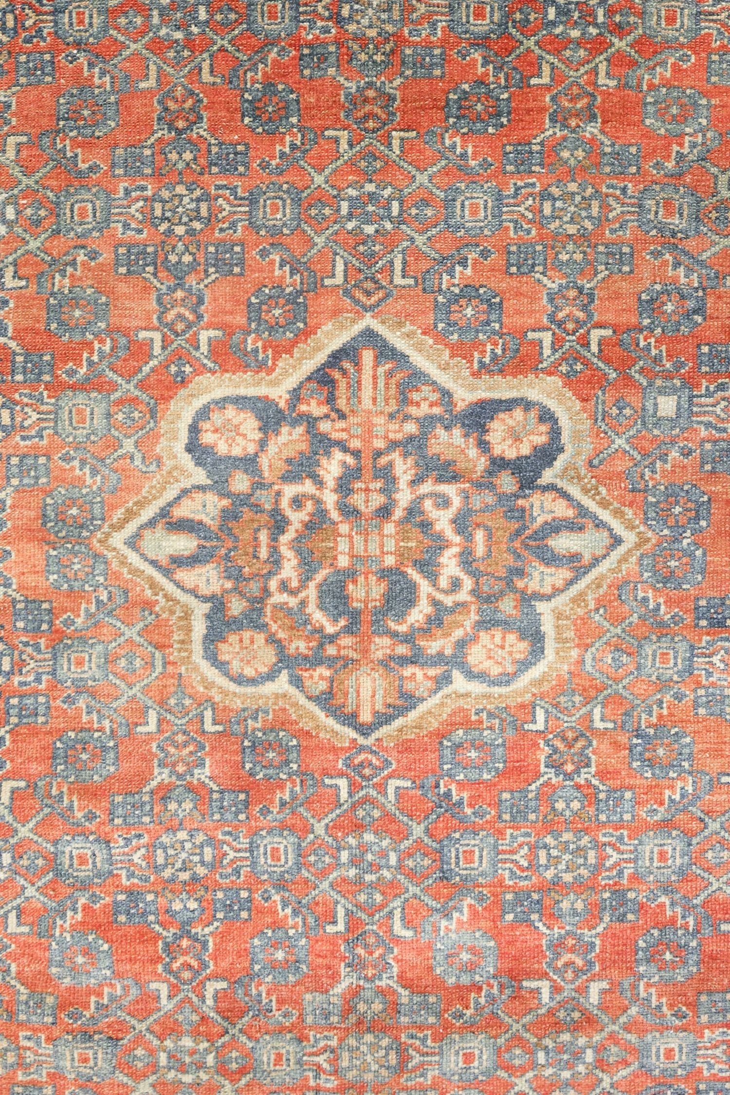 Vintage Hamadan Handwoven Tribal Rug, J73272