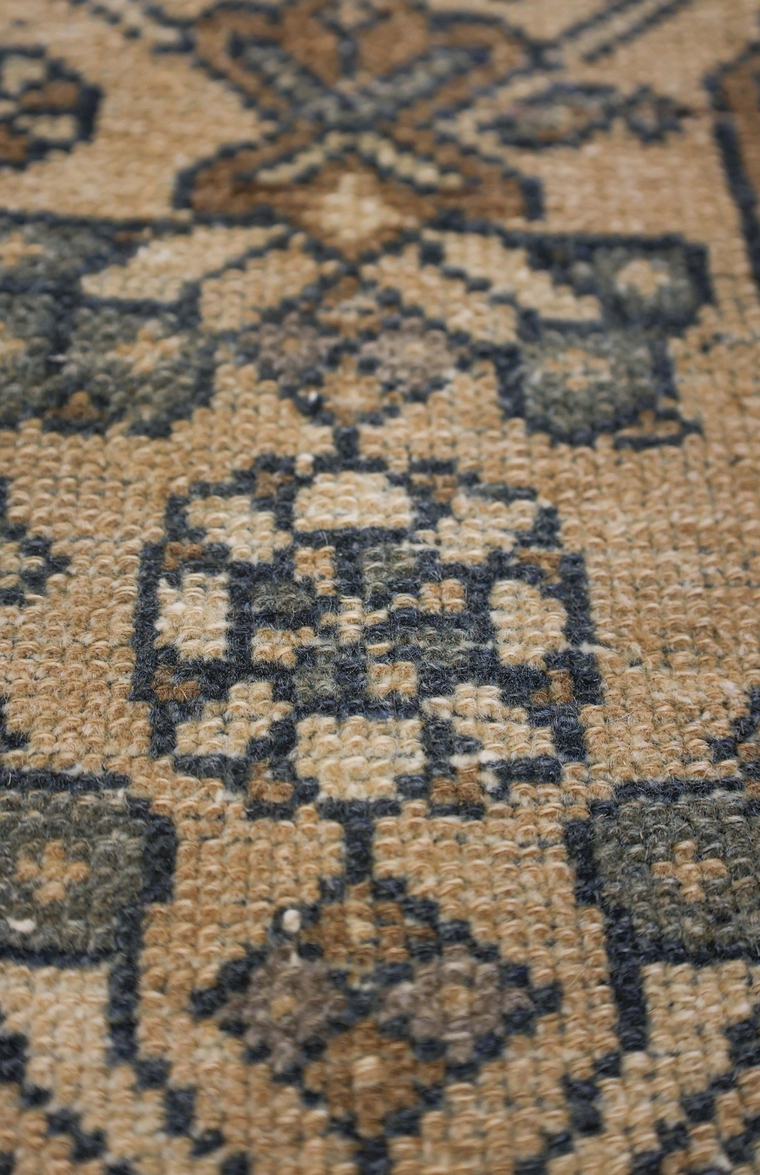 Vintage Hamadan Handwoven Tribal Rug, J73331