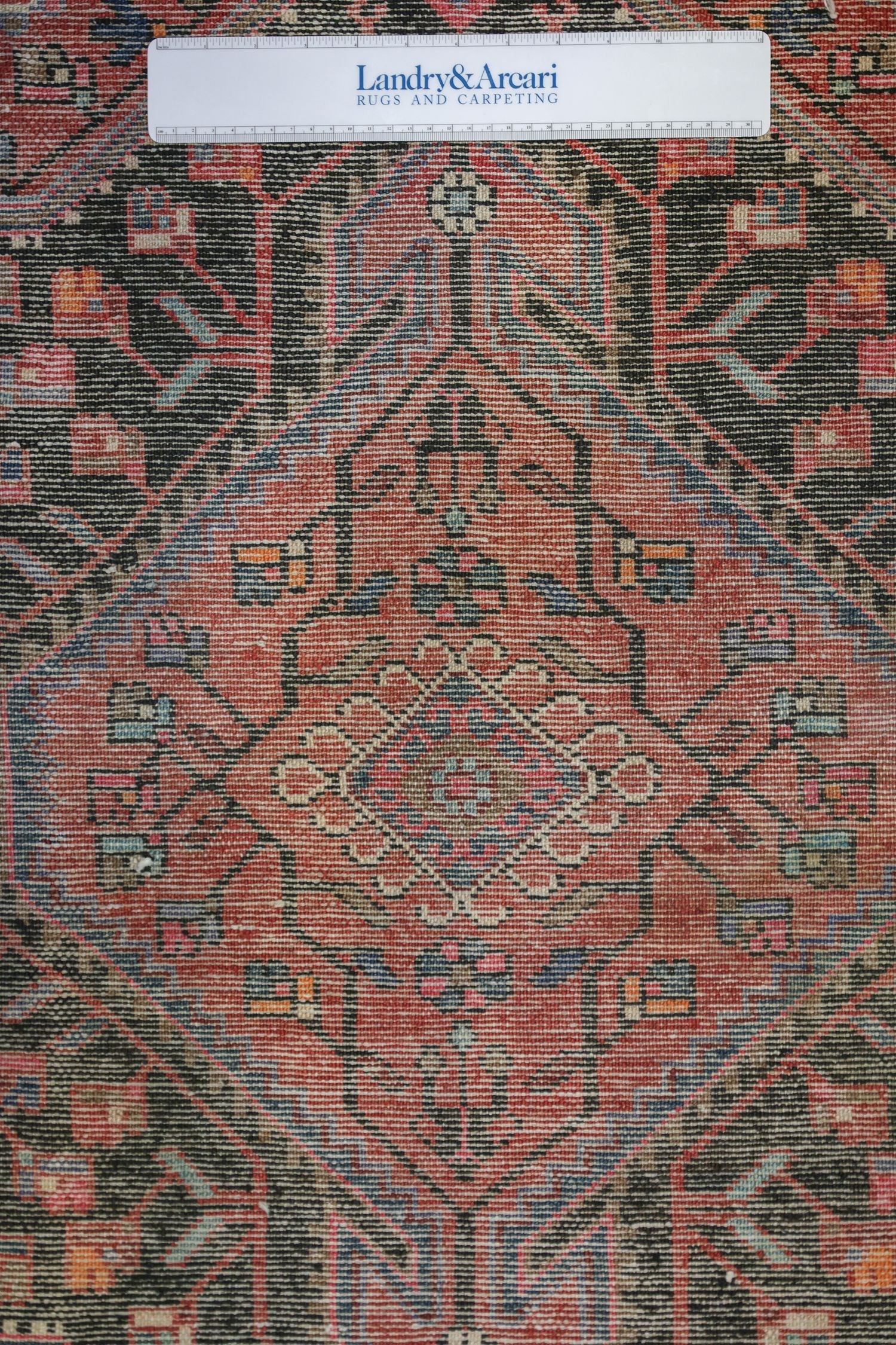 Vintage Hamadan Handwoven Tribal Rug, J75054