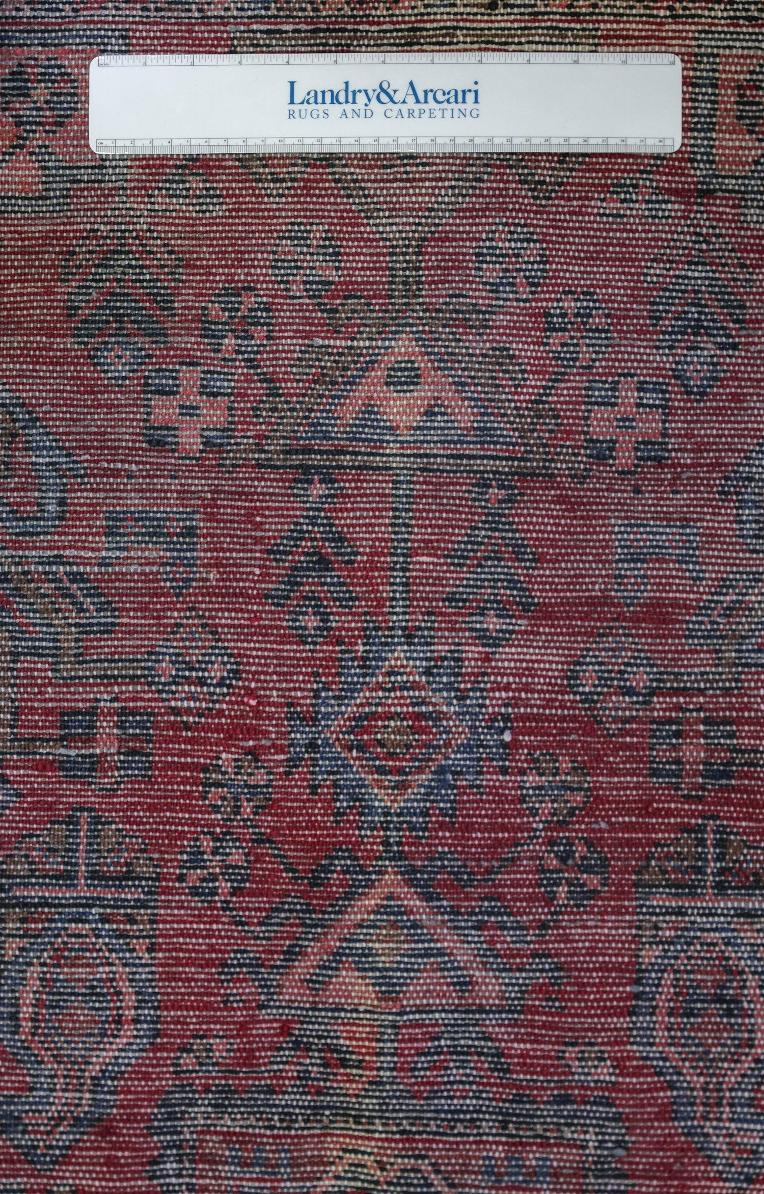 Vintage Hamadan Handwoven Tribal Rug, J75058