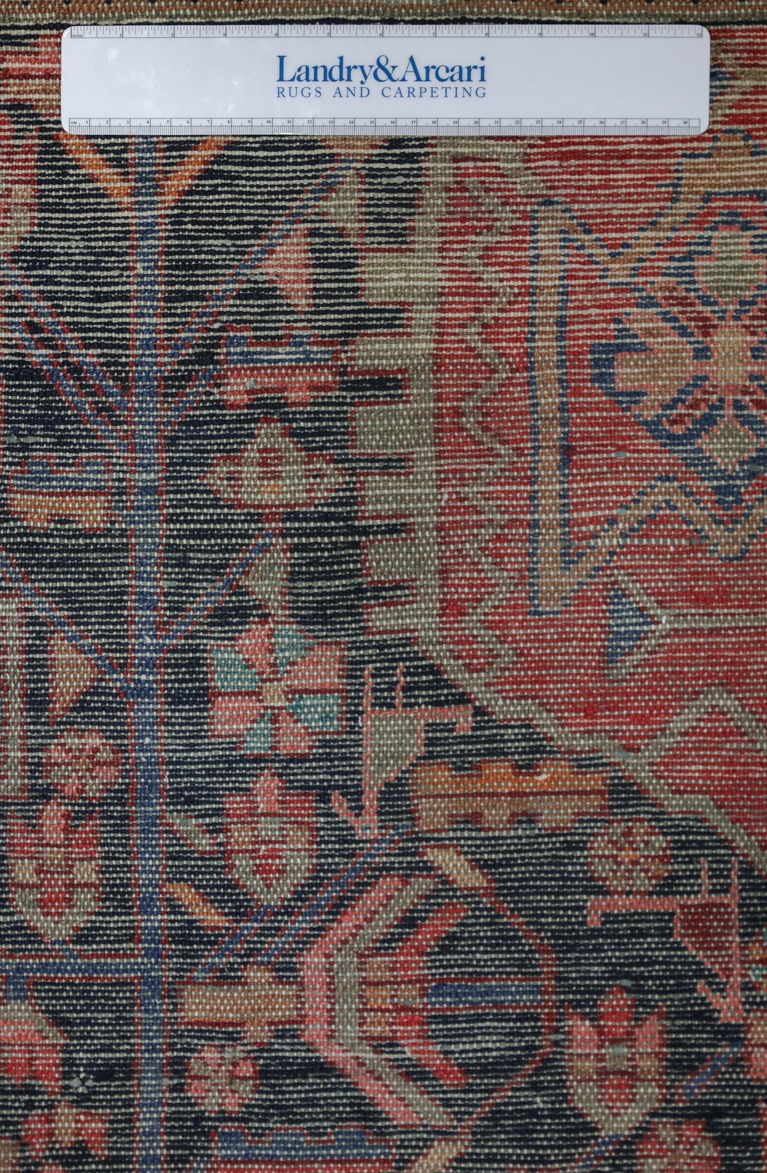 Vintage Hamadan Handwoven Tribal Rug, J75079