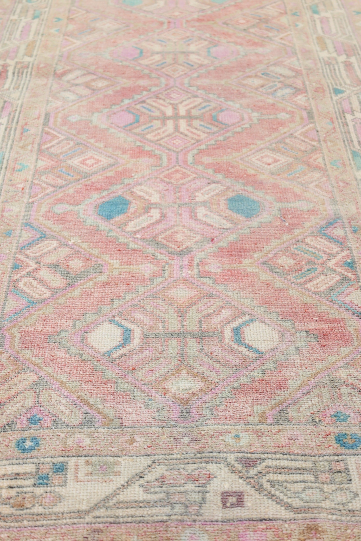 Vintage Hamadan Handwoven Tribal Rug, J75123