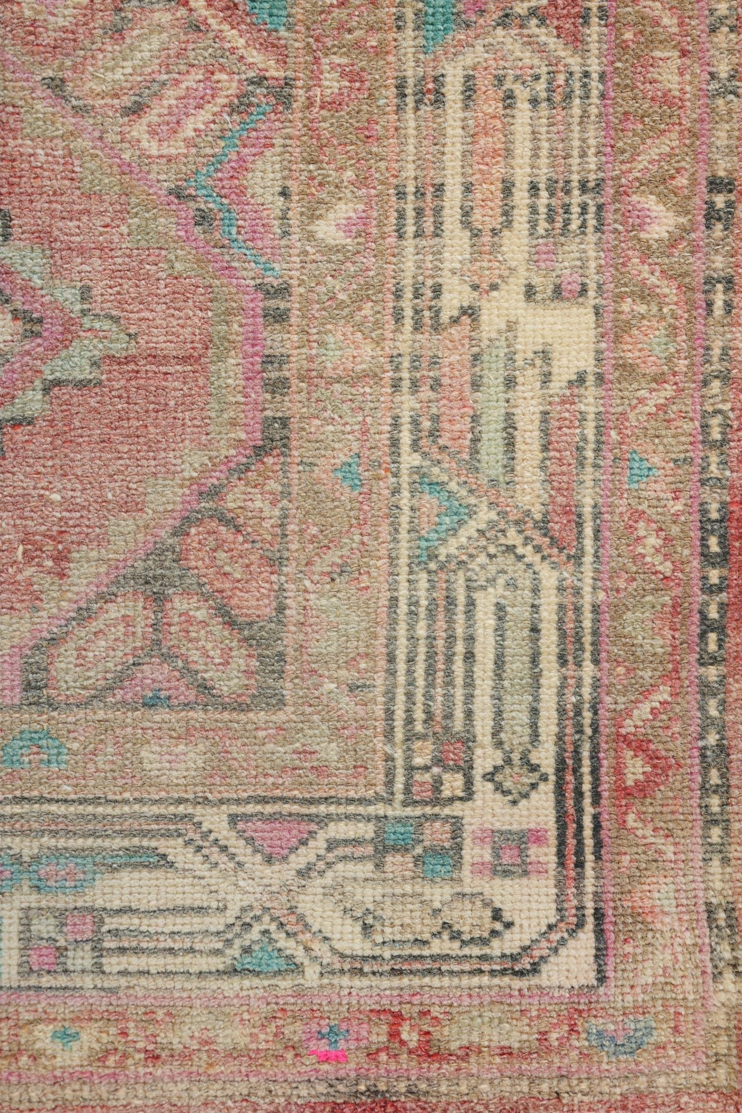 Vintage Hamadan Handwoven Tribal Rug, J75123