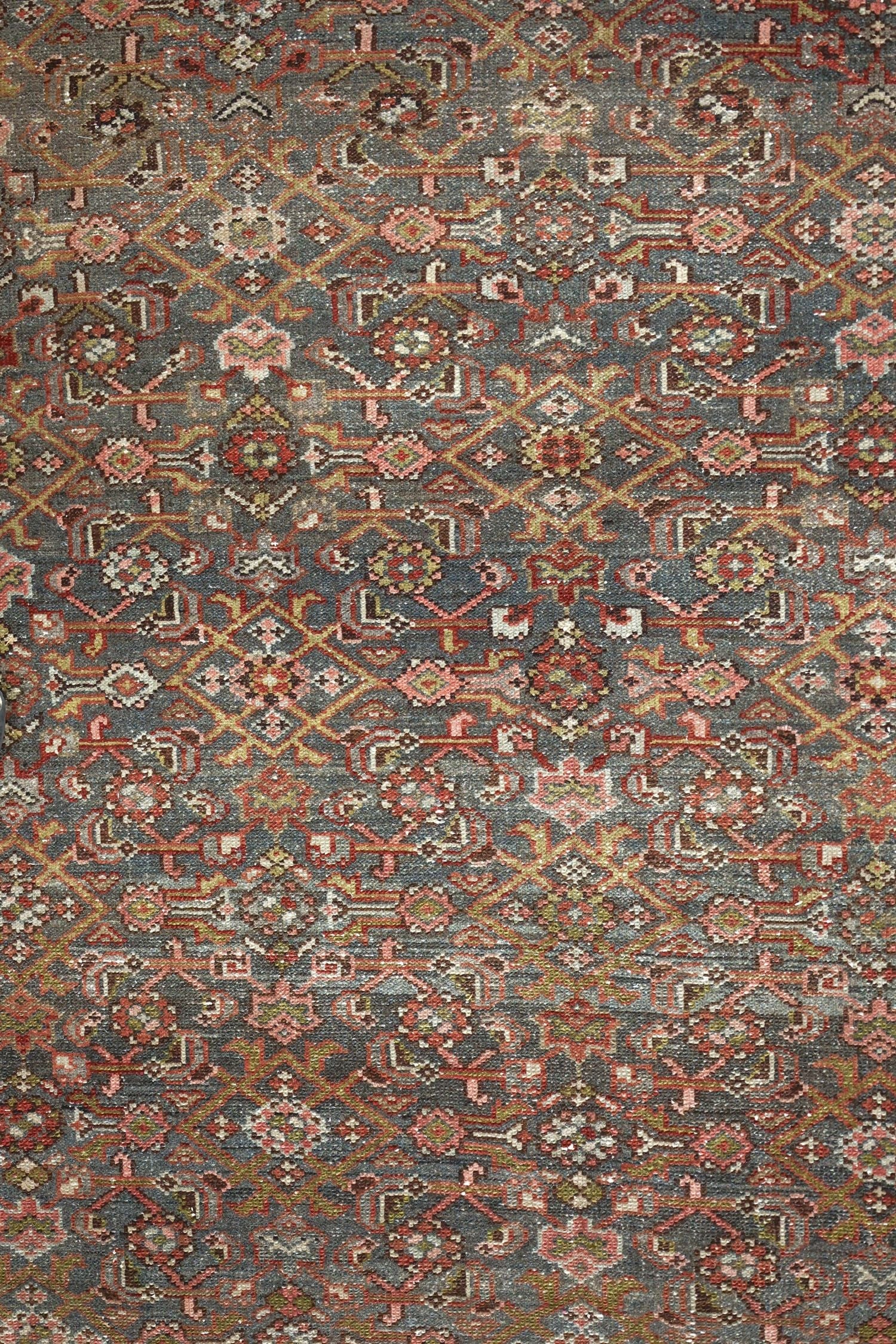 Vintage Hamadan Handwoven Tribal Rug, J75796