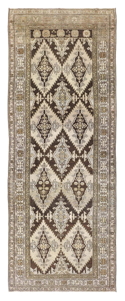 Vintage Hamadan Handwoven Tribal Rug