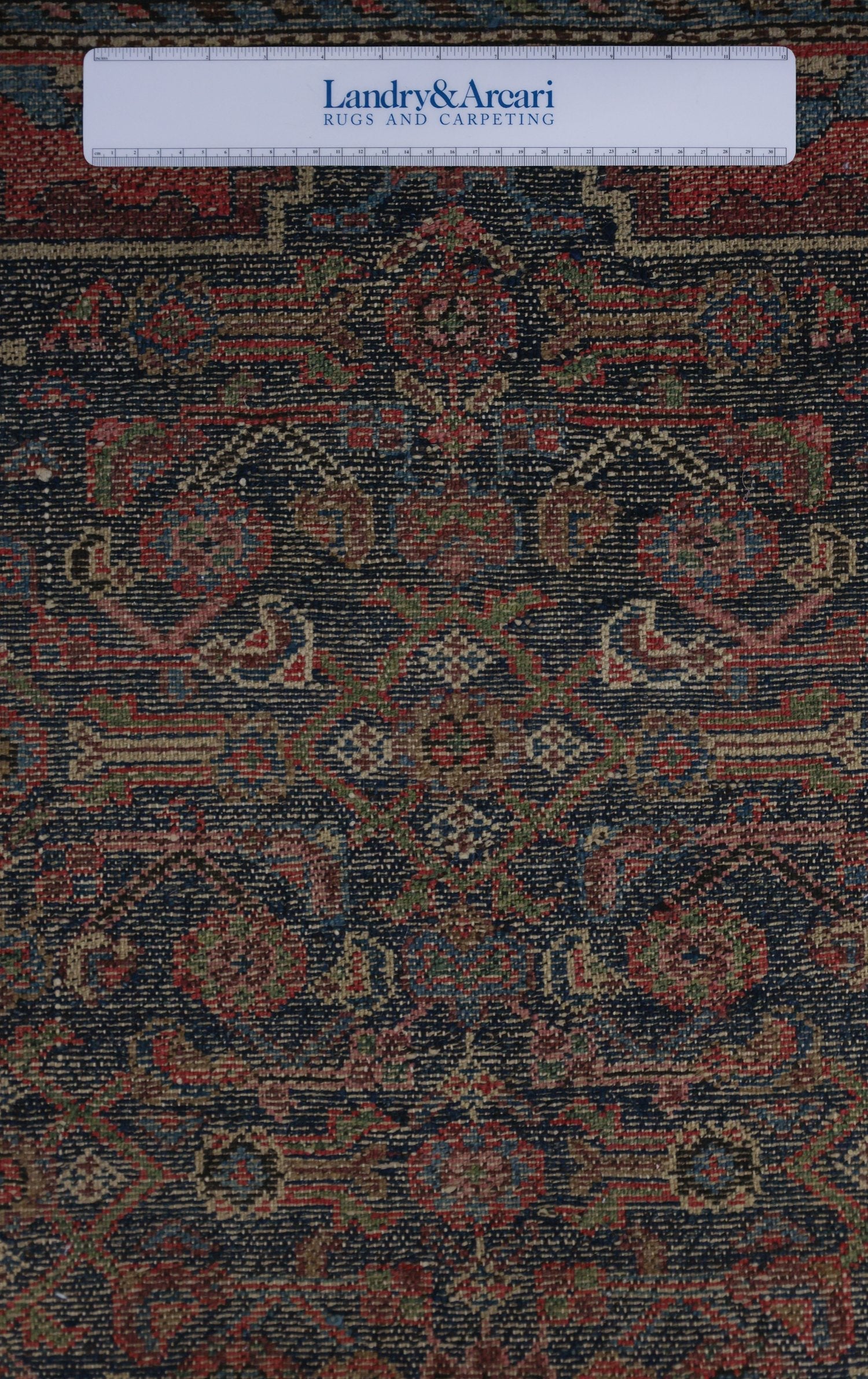 Antique Hamadan Handwoven Tribal Rug, J75901
