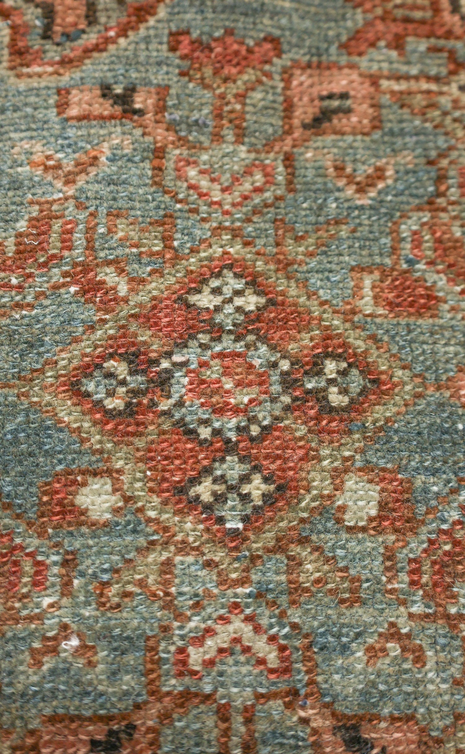 Vintage Hamadan Handwoven Tribal Rug, J76651