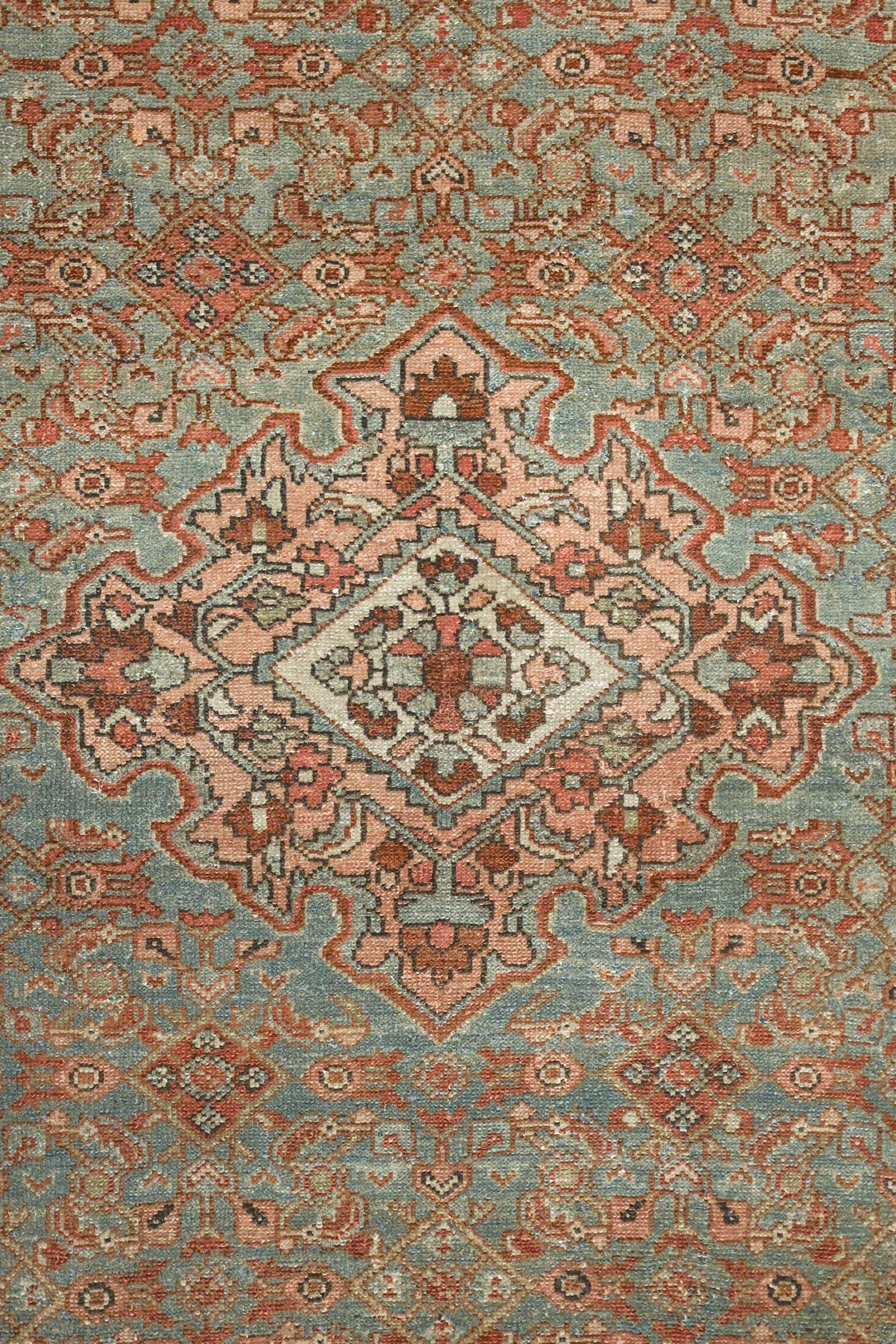 Vintage Hamadan Handwoven Tribal Rug, J76651