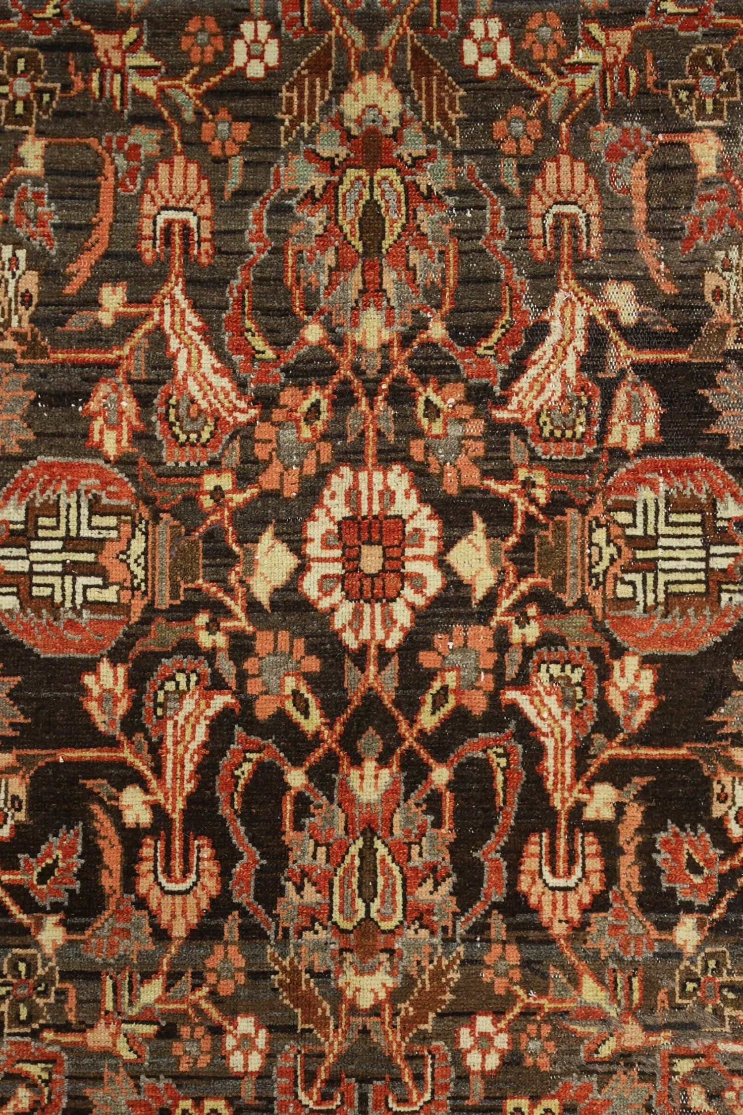 Vintage Hamadan Handwoven Tribal Rug, J76687