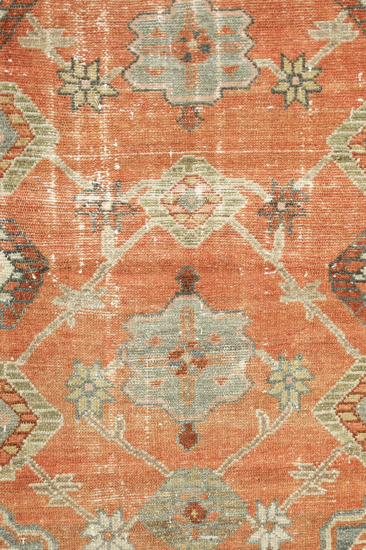 Vintage Hamadan Handwoven Tribal Rug, J76707