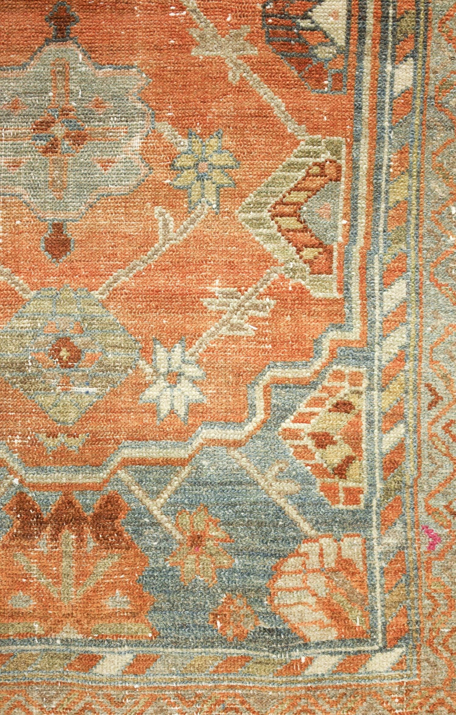 Vintage Hamadan Handwoven Tribal Rug, J76707