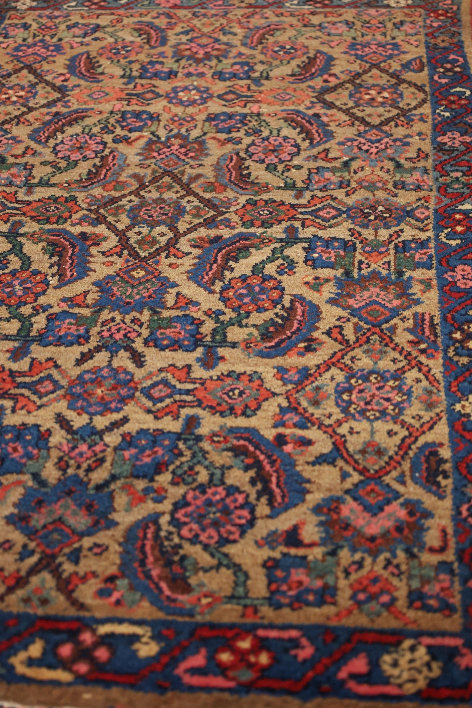 Antique Hamadan Handwoven Tribal Rug, JF8363