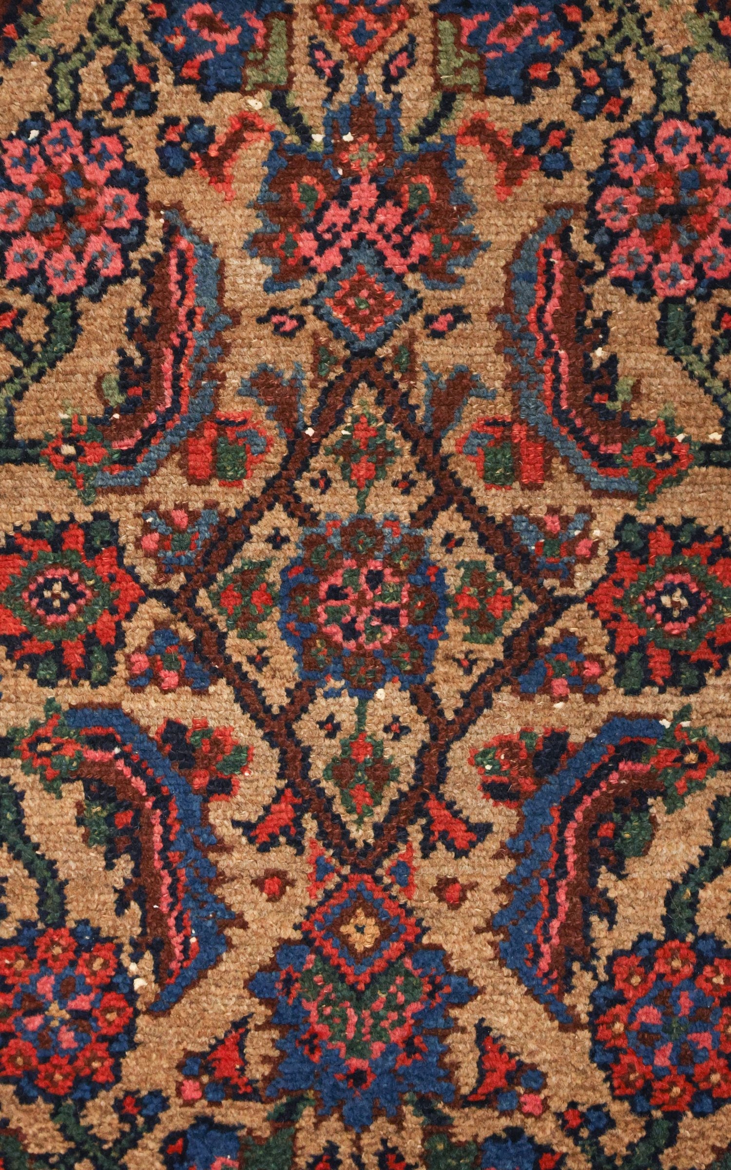 Antique Hamadan Handwoven Tribal Rug, JF8363