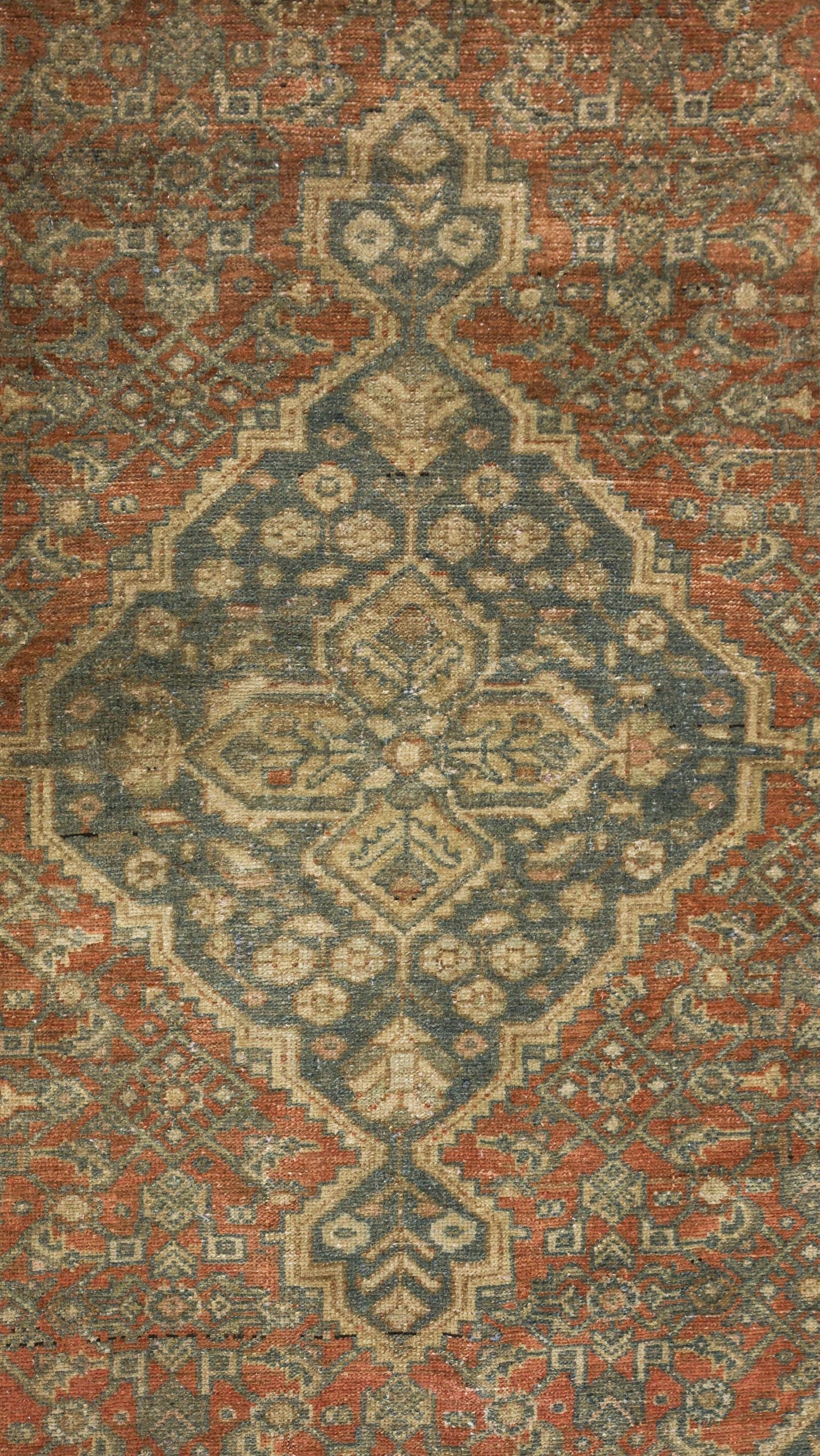 Vintage Hamadan Handwoven Tribal Rug, JF8508