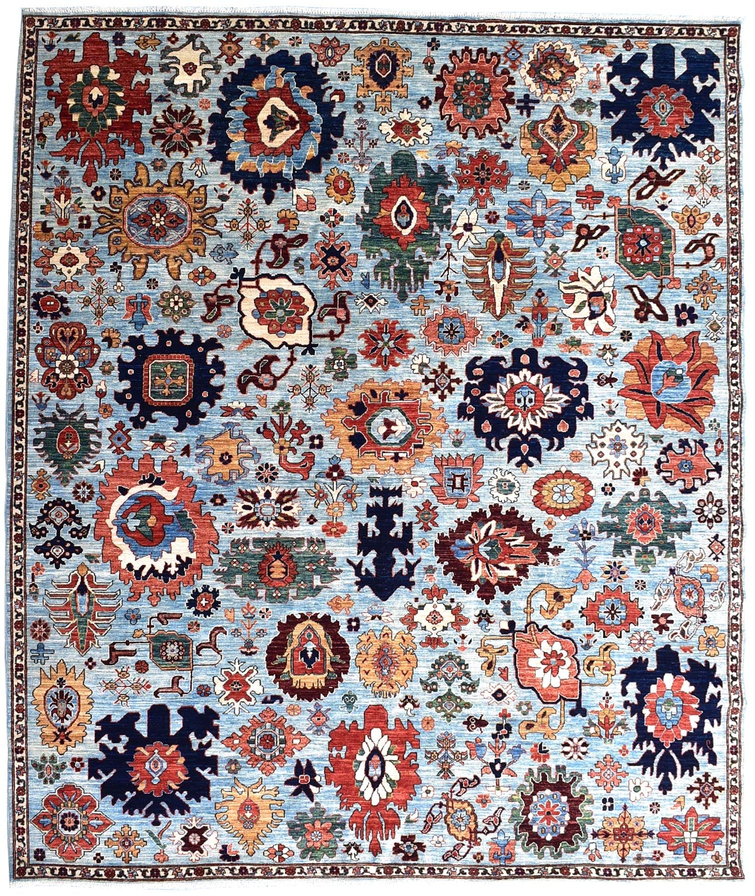 Harshang Handwoven Tribal Rug