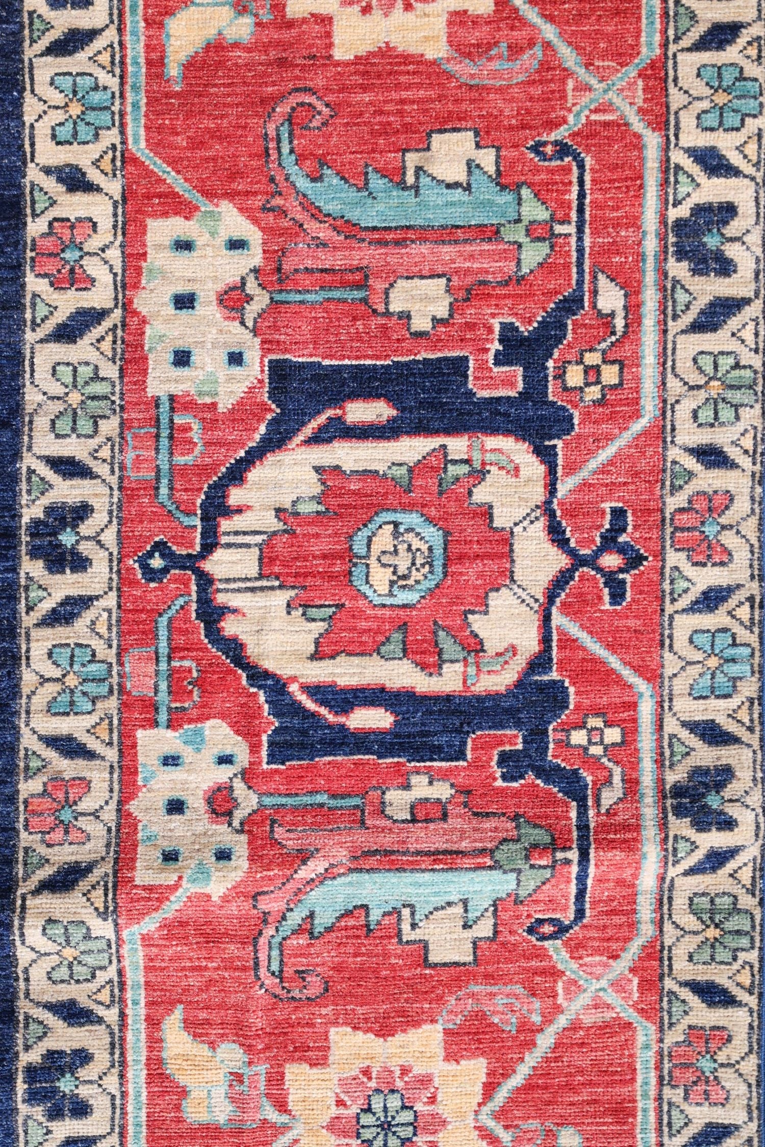 Harshang Handwoven Tribal Rug, J74821