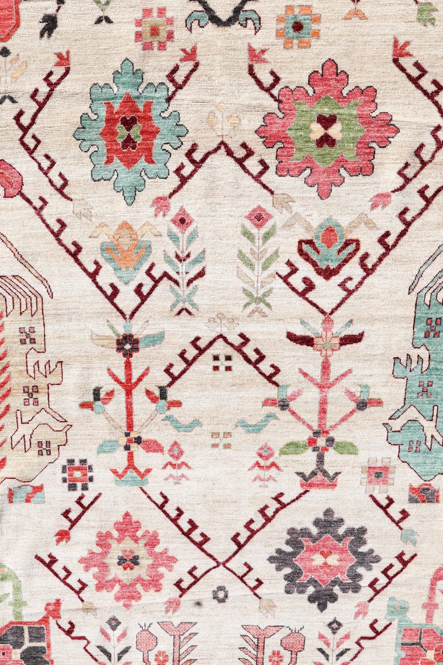 Harshang Handwoven Tribal Rug, J74822