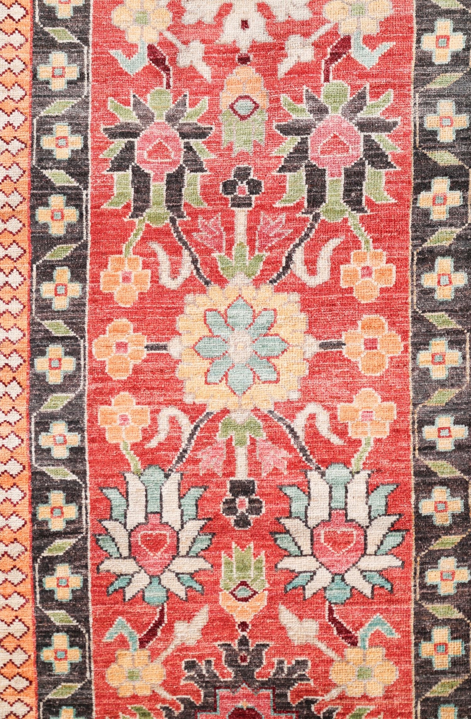 Harshang Handwoven Tribal Rug, J74822