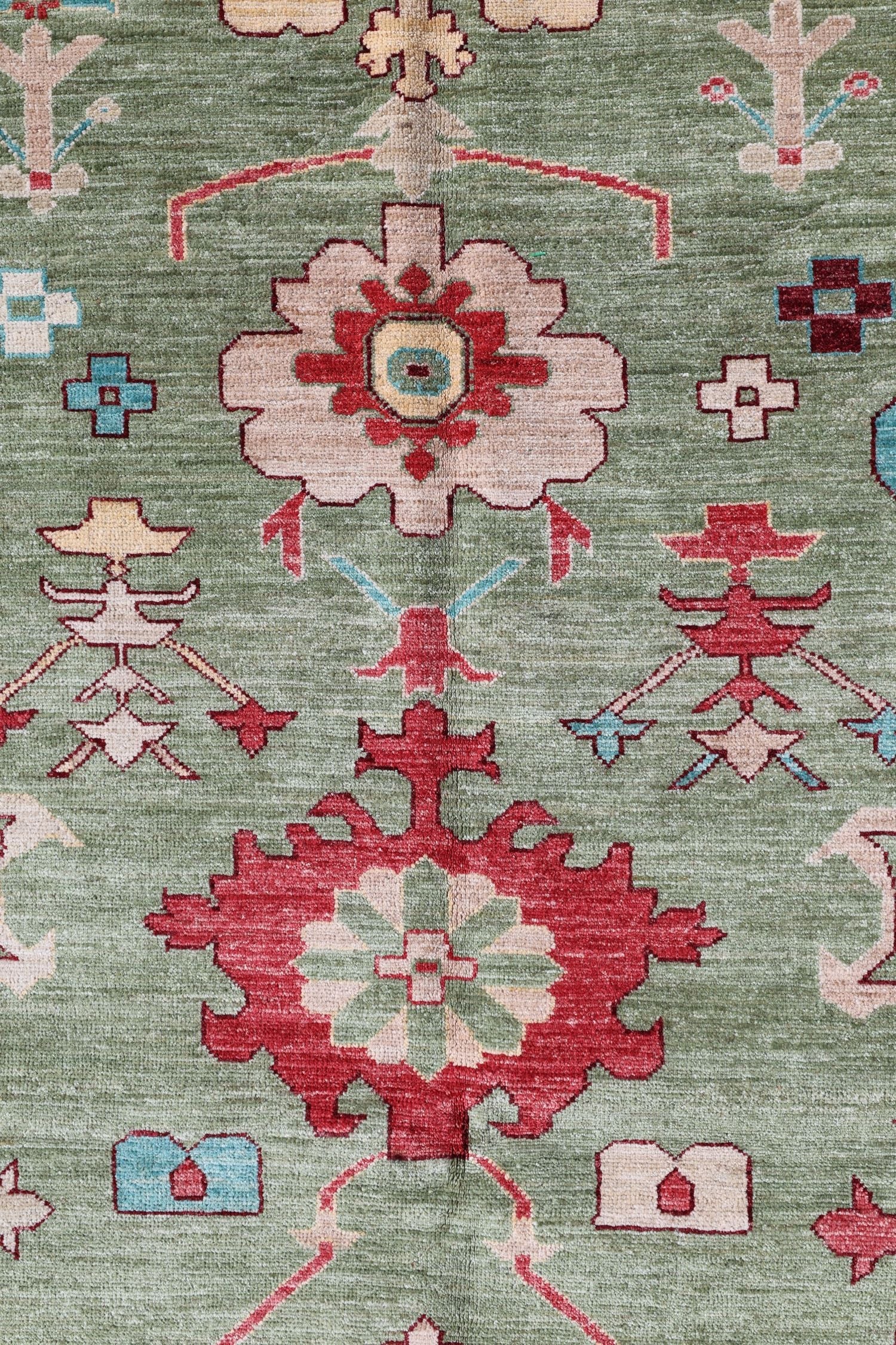 Harshang Handwoven Tribal Rug, J74859