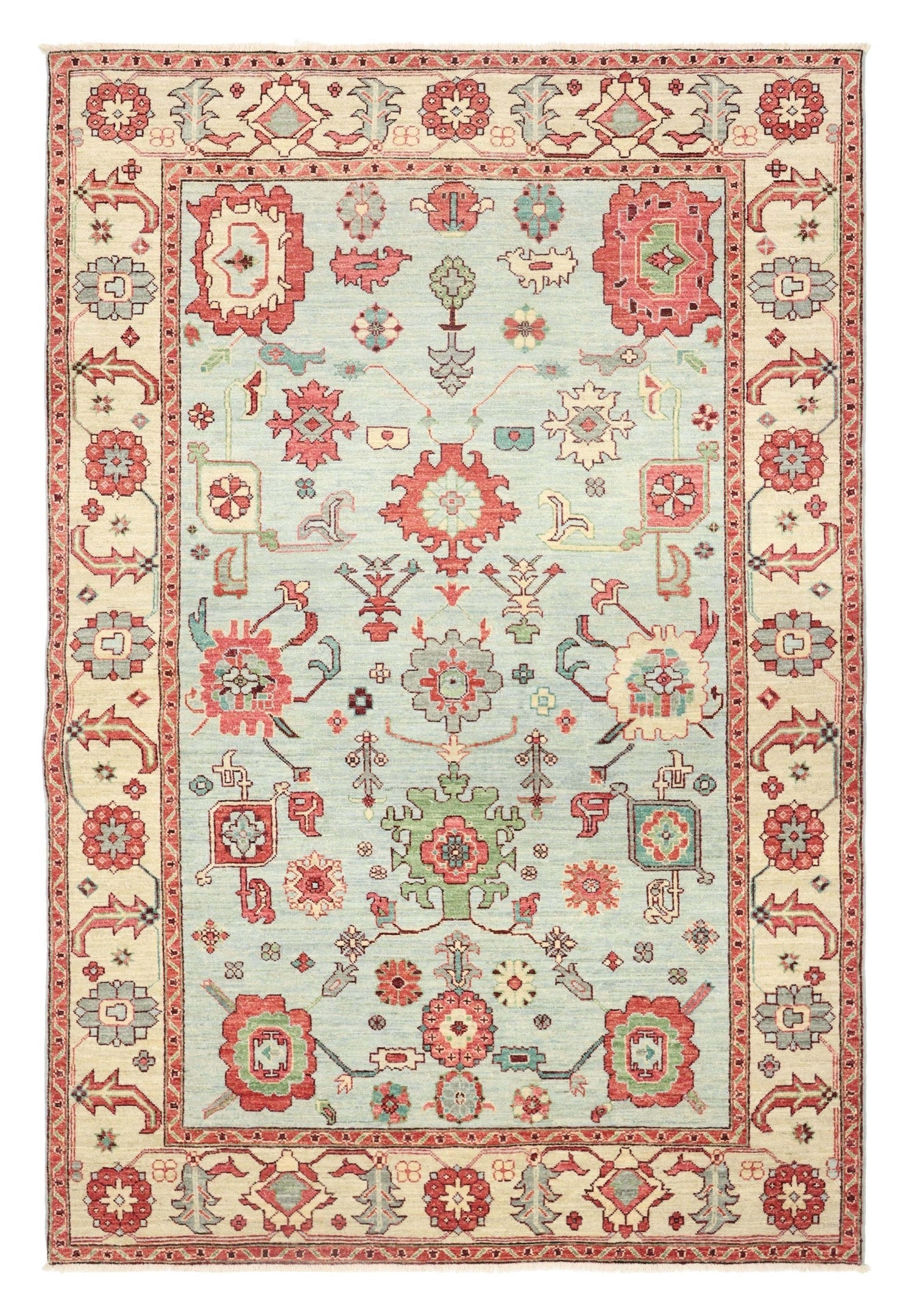 Harshang Handwoven Tribal Rug