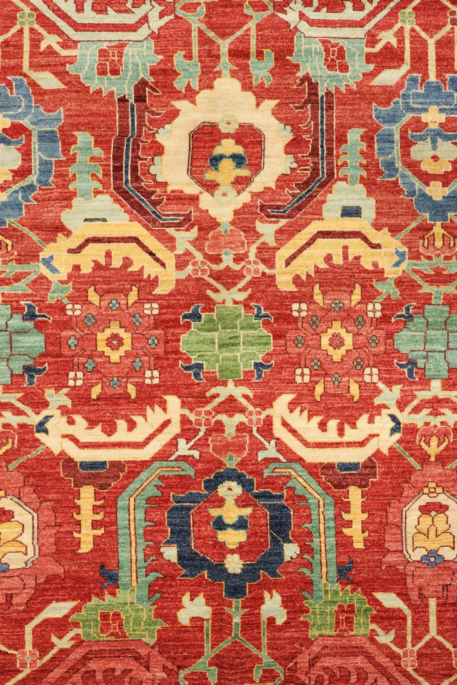 Herat Handwoven Tribal Rug, J74769