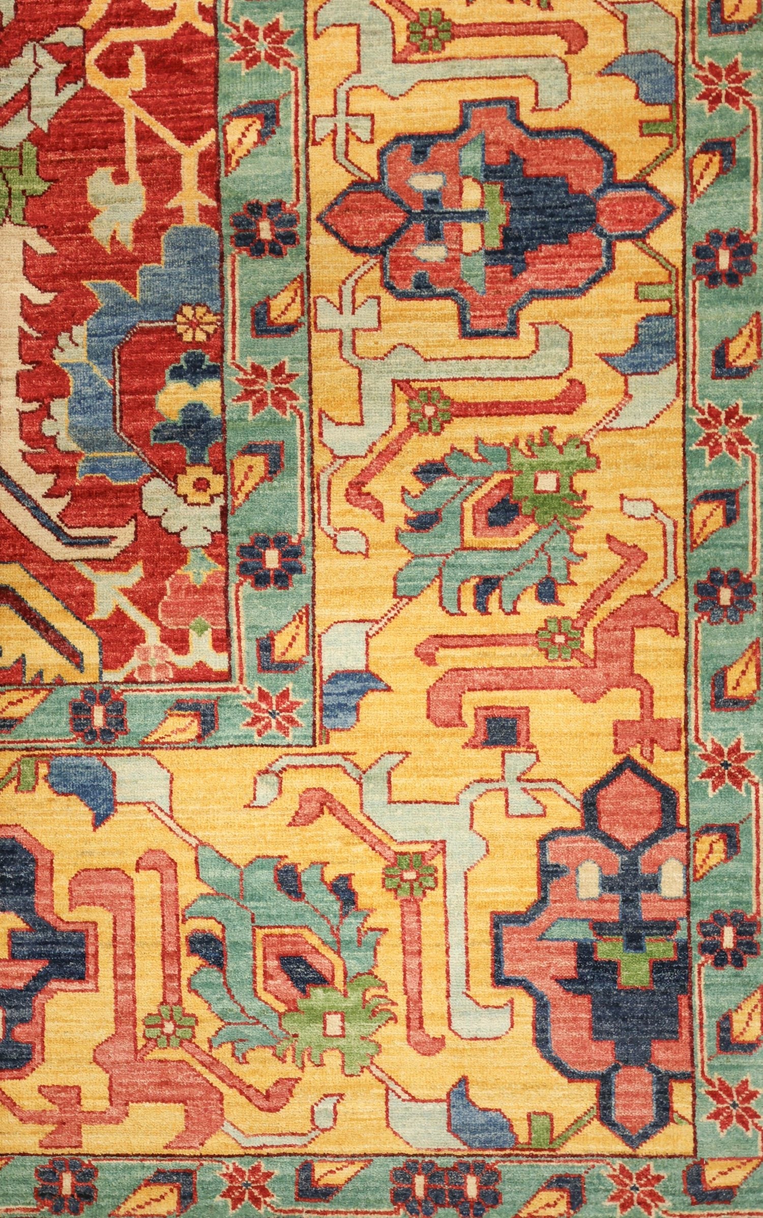 Herat Handwoven Tribal Rug, J74769