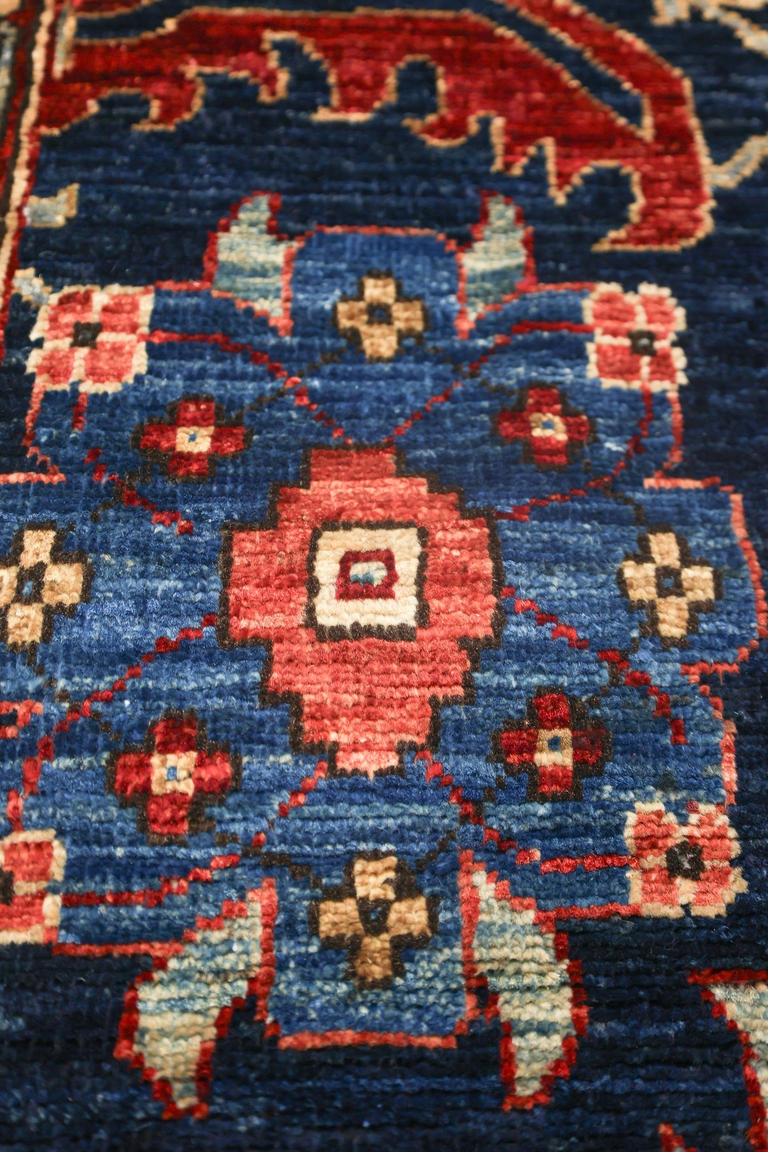 Herat Handwoven Tribal Rug, J75188