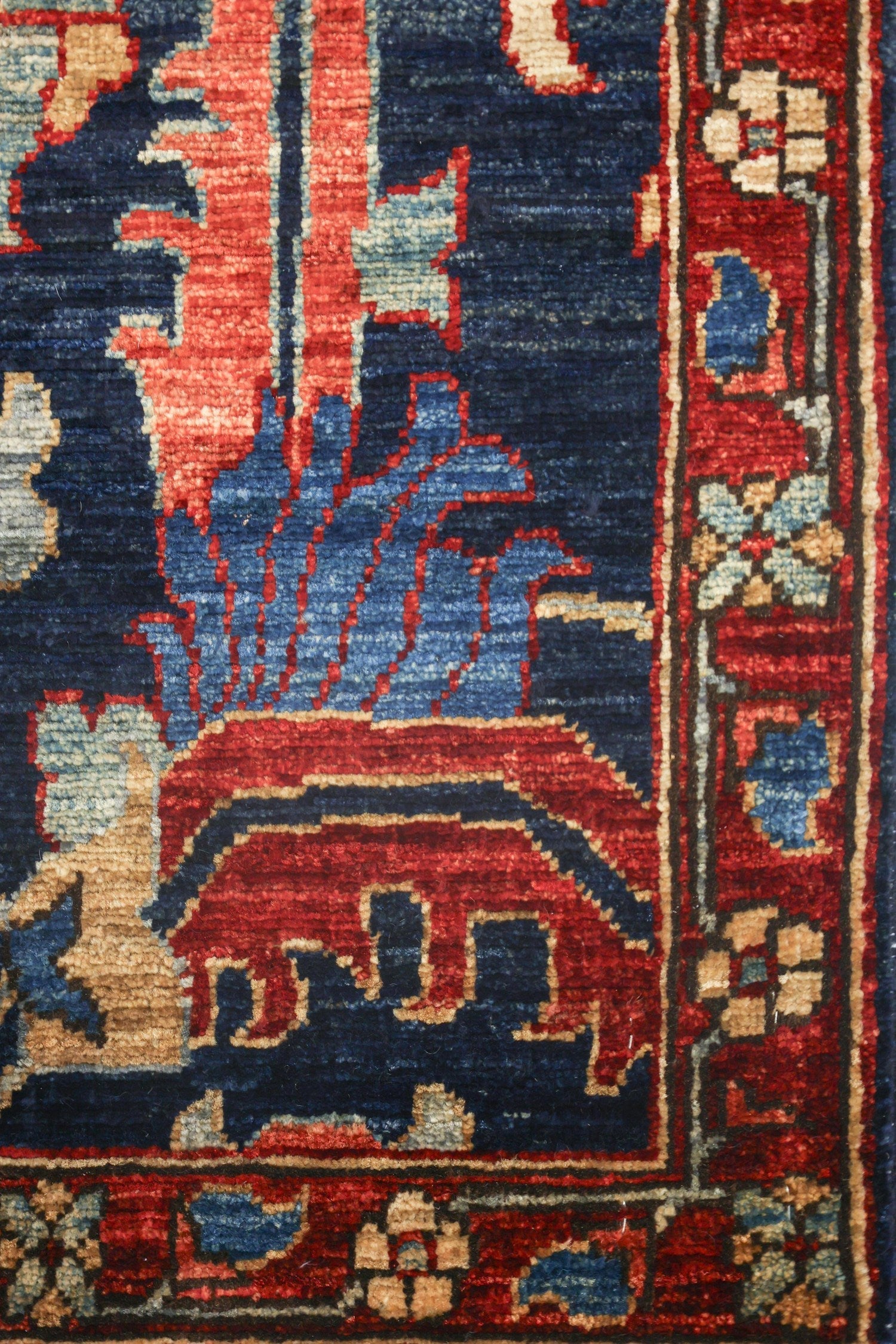 Herat Handwoven Tribal Rug, J75188