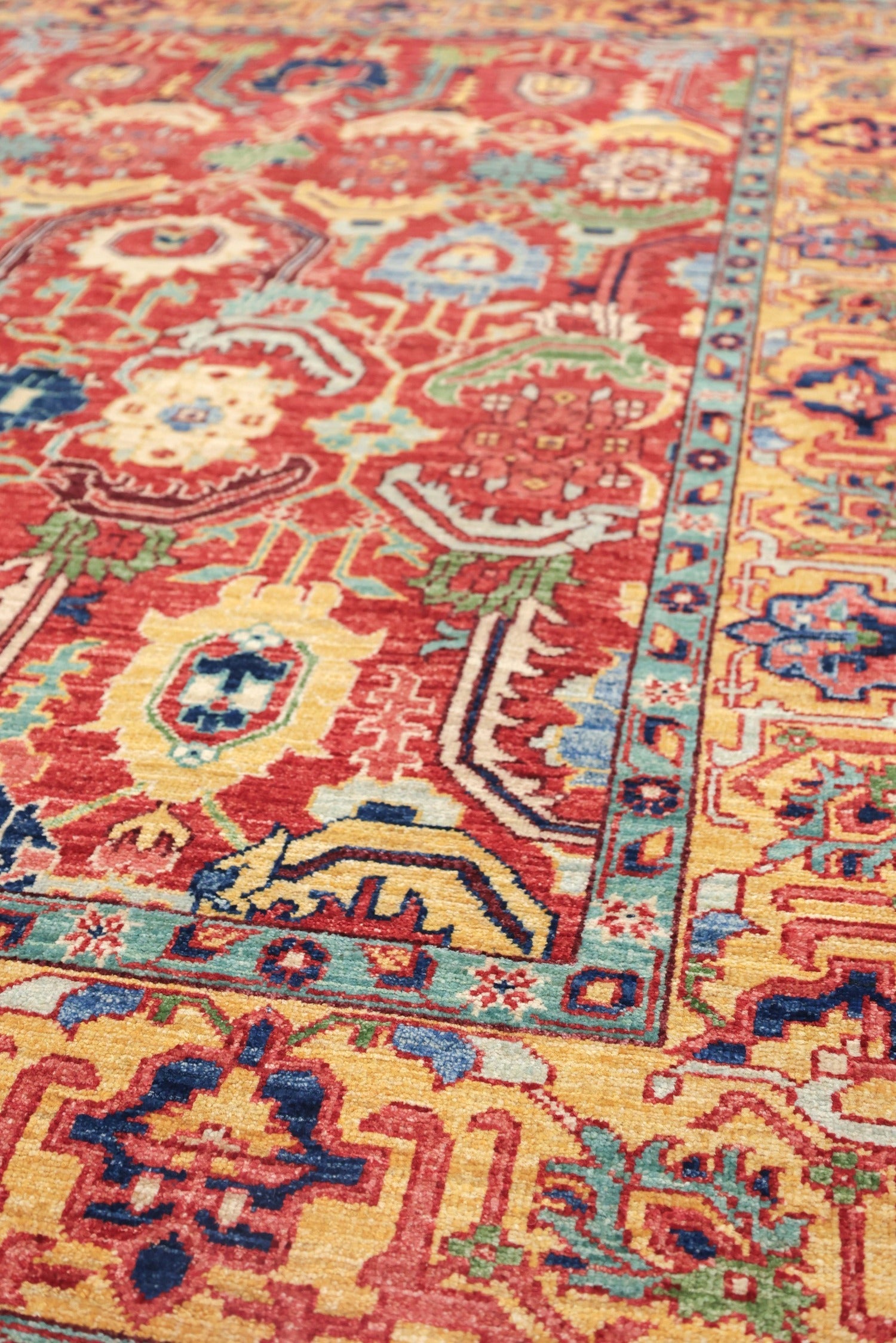Herat Handwoven Tribal Rug, J76978
