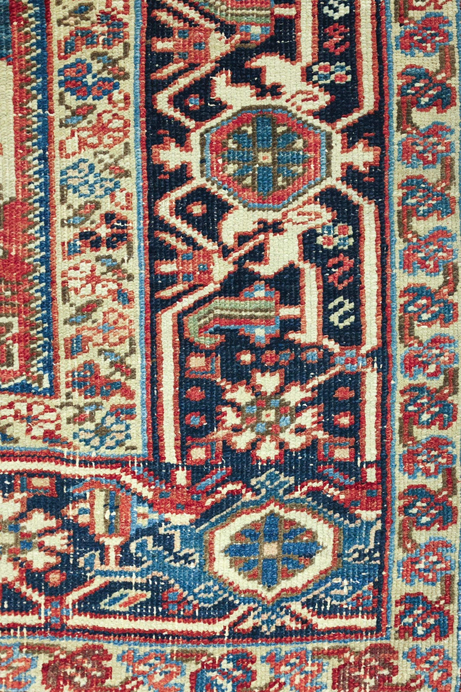 Vintage Heriz Handwoven Tribal Rug, J69178