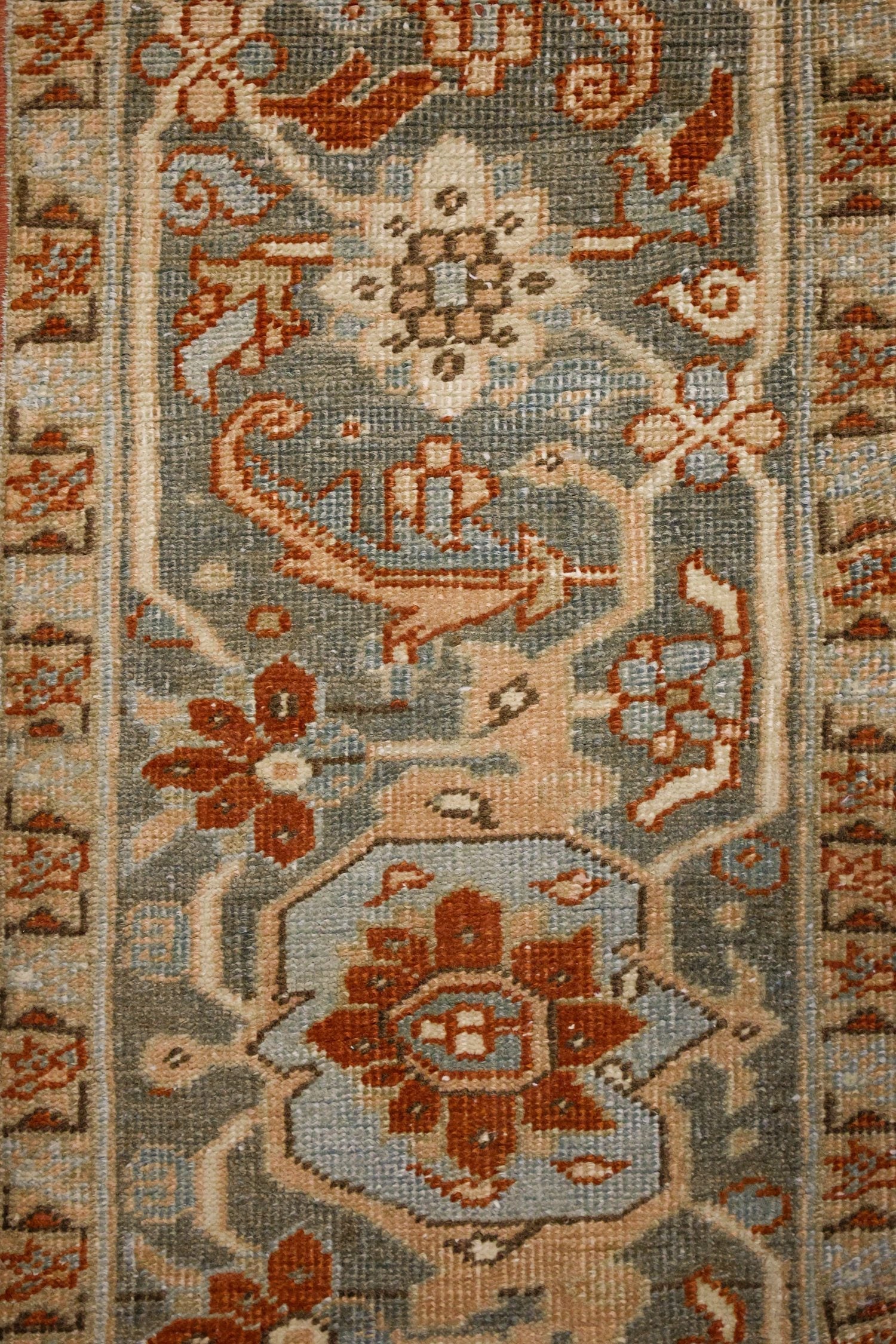 Vintage Heriz Handwoven Tribal Rug, J65307