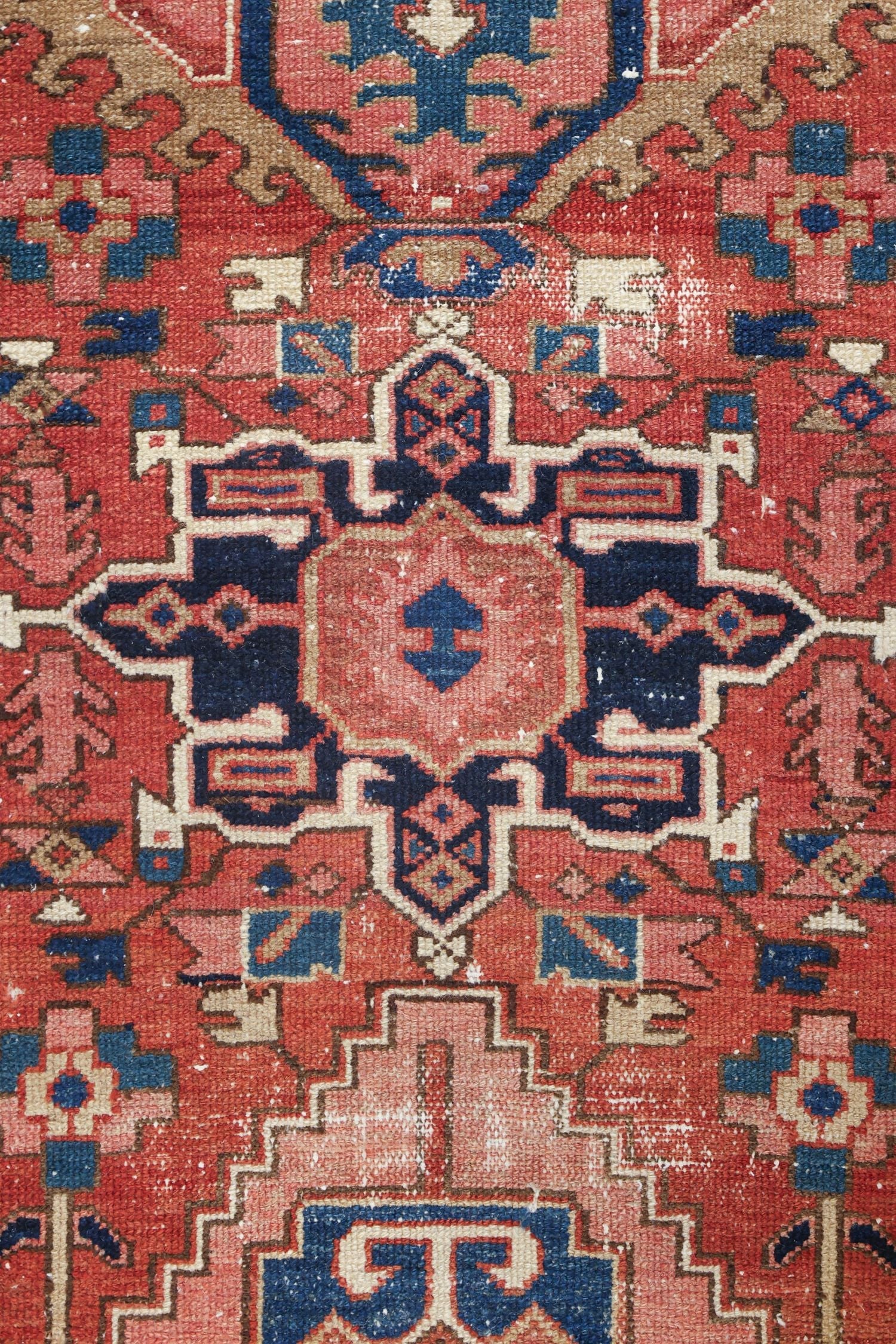 Vintage Heriz Handwoven Tribal Rug, J69163