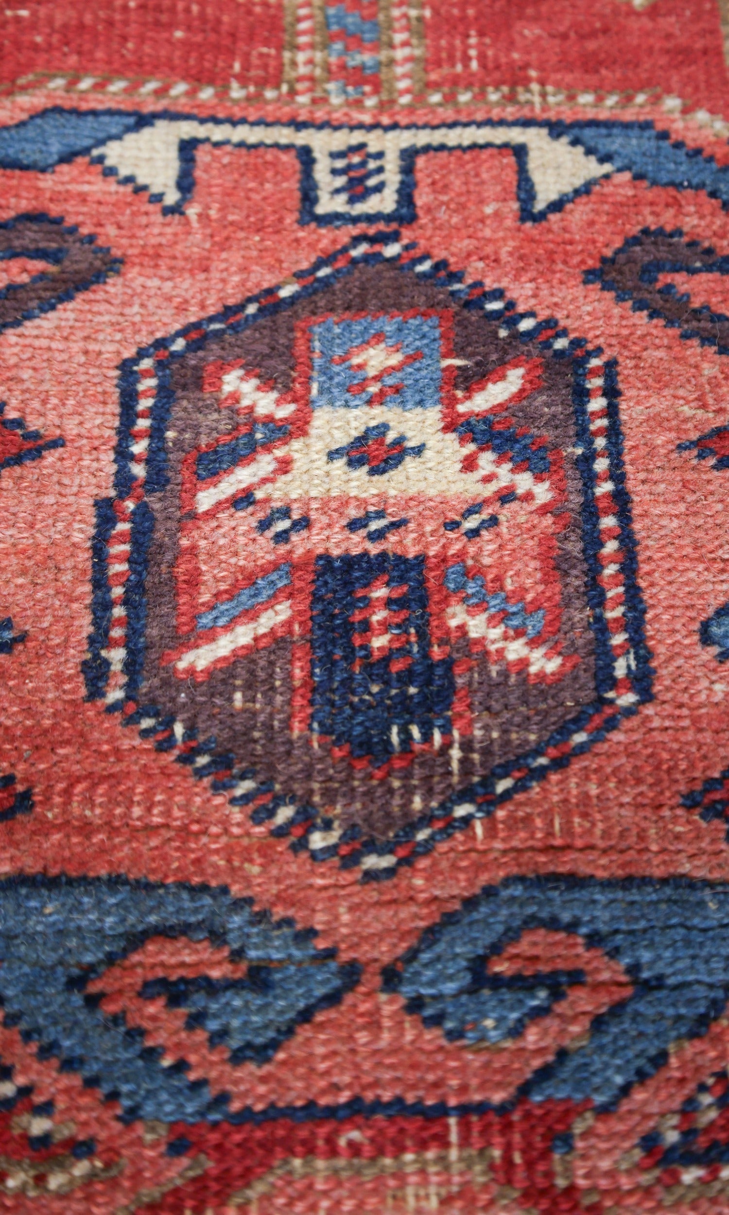 Vintage Heriz Handwoven Tribal Rug, J69209