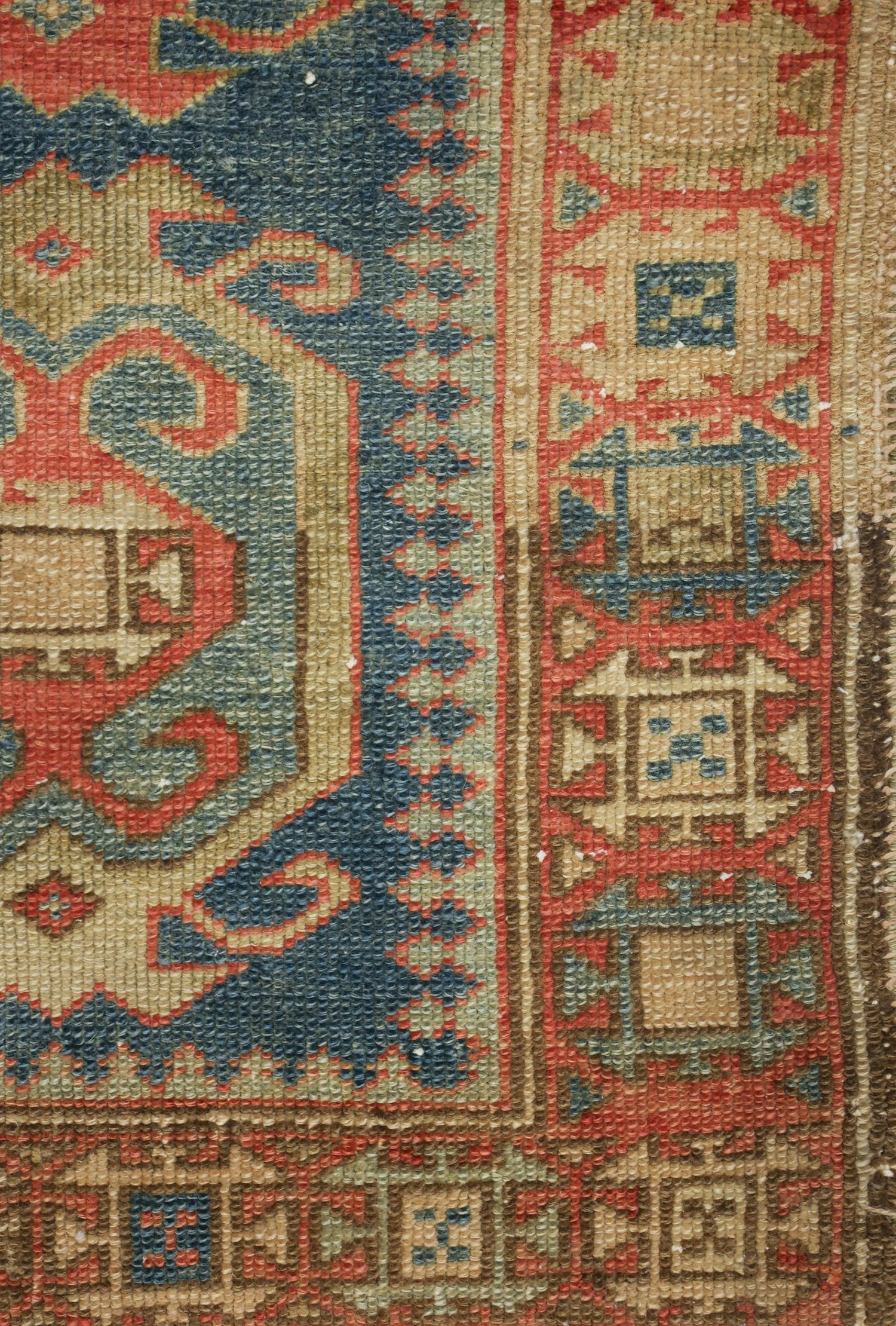 Vintage Heriz Handwoven Tribal Rug, J69210