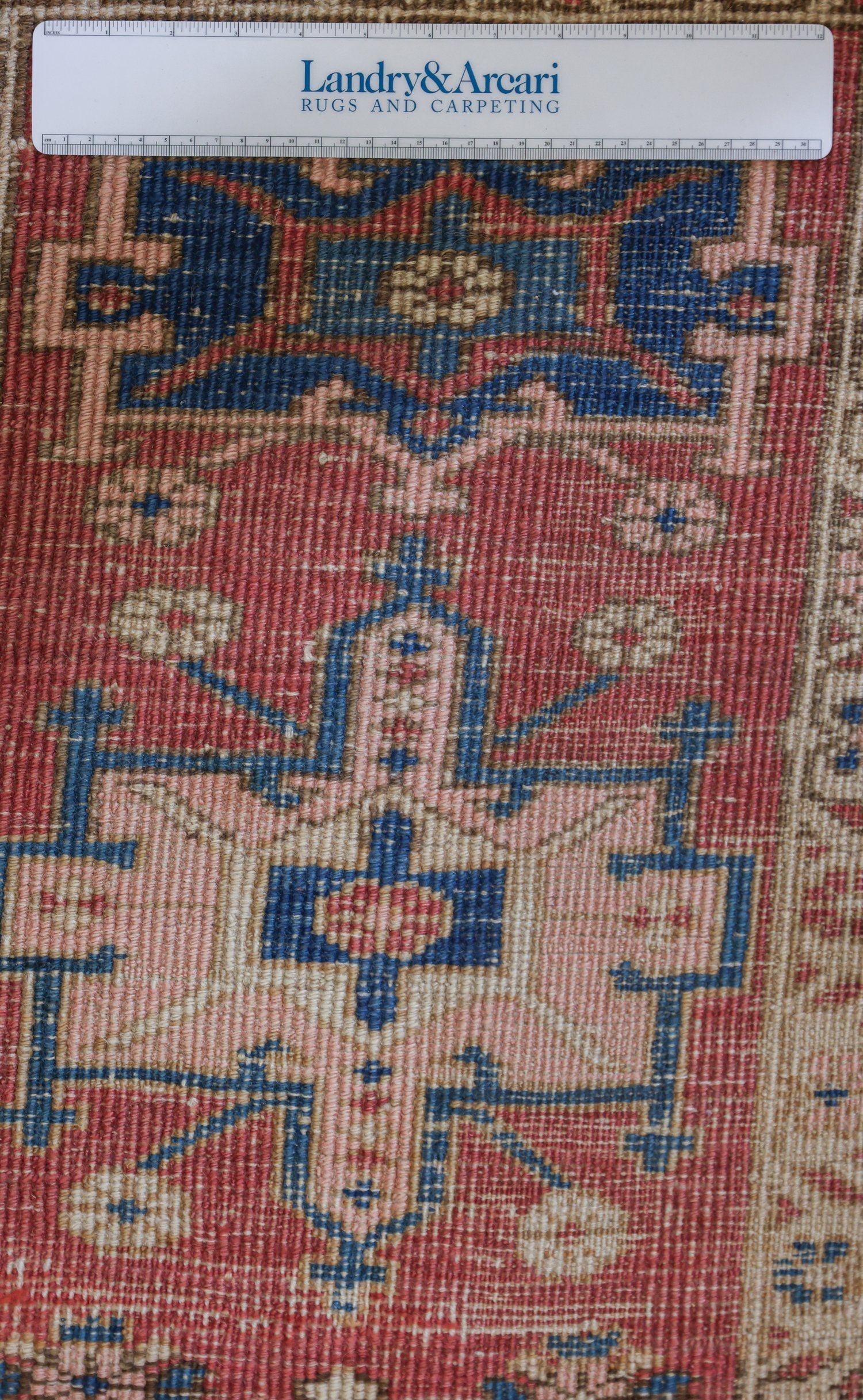 Vintage Heriz Handwoven Tribal Rug, J69211