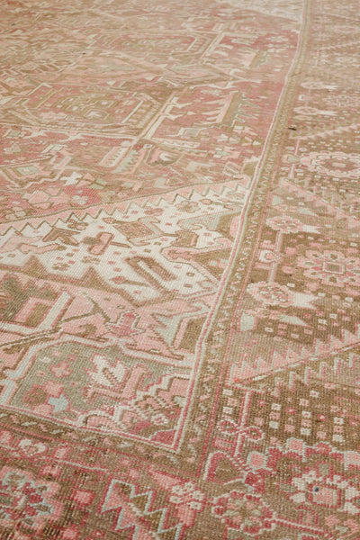 Vintage Heriz Handwoven Tribal Rug, J69970