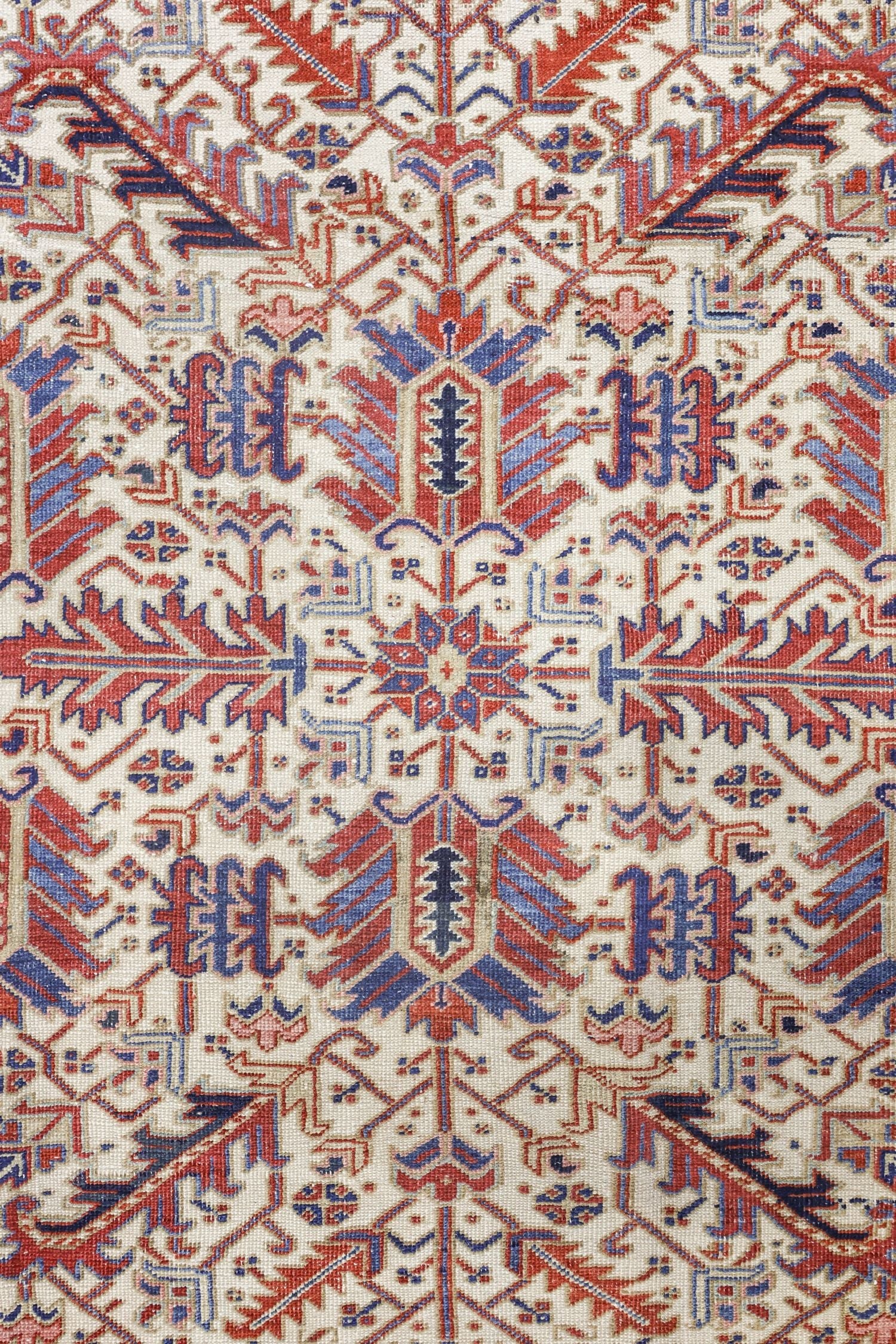 Vintage Heriz Handwoven Tribal Rug, J69973