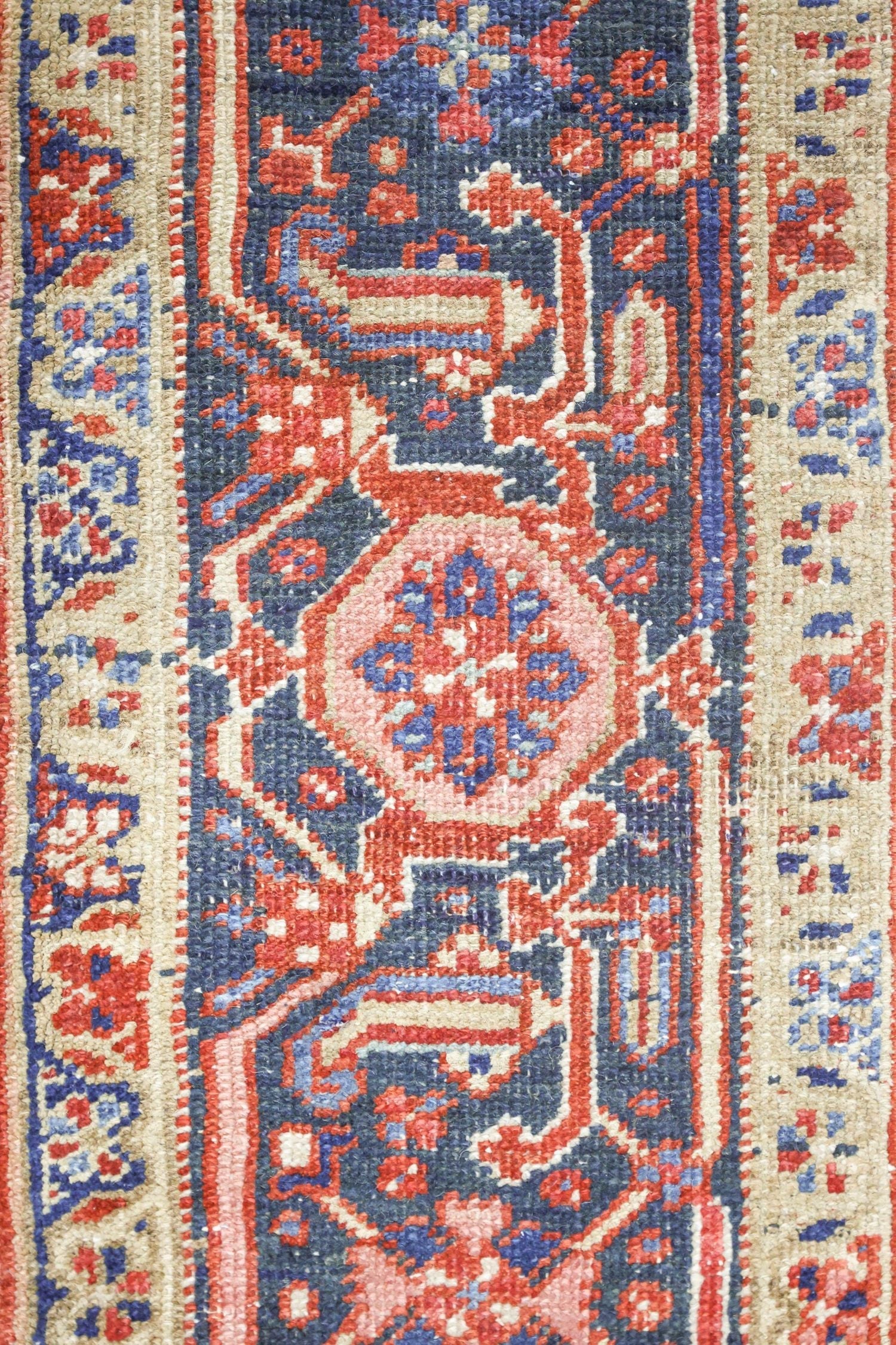 Vintage Heriz Handwoven Tribal Rug, J69973