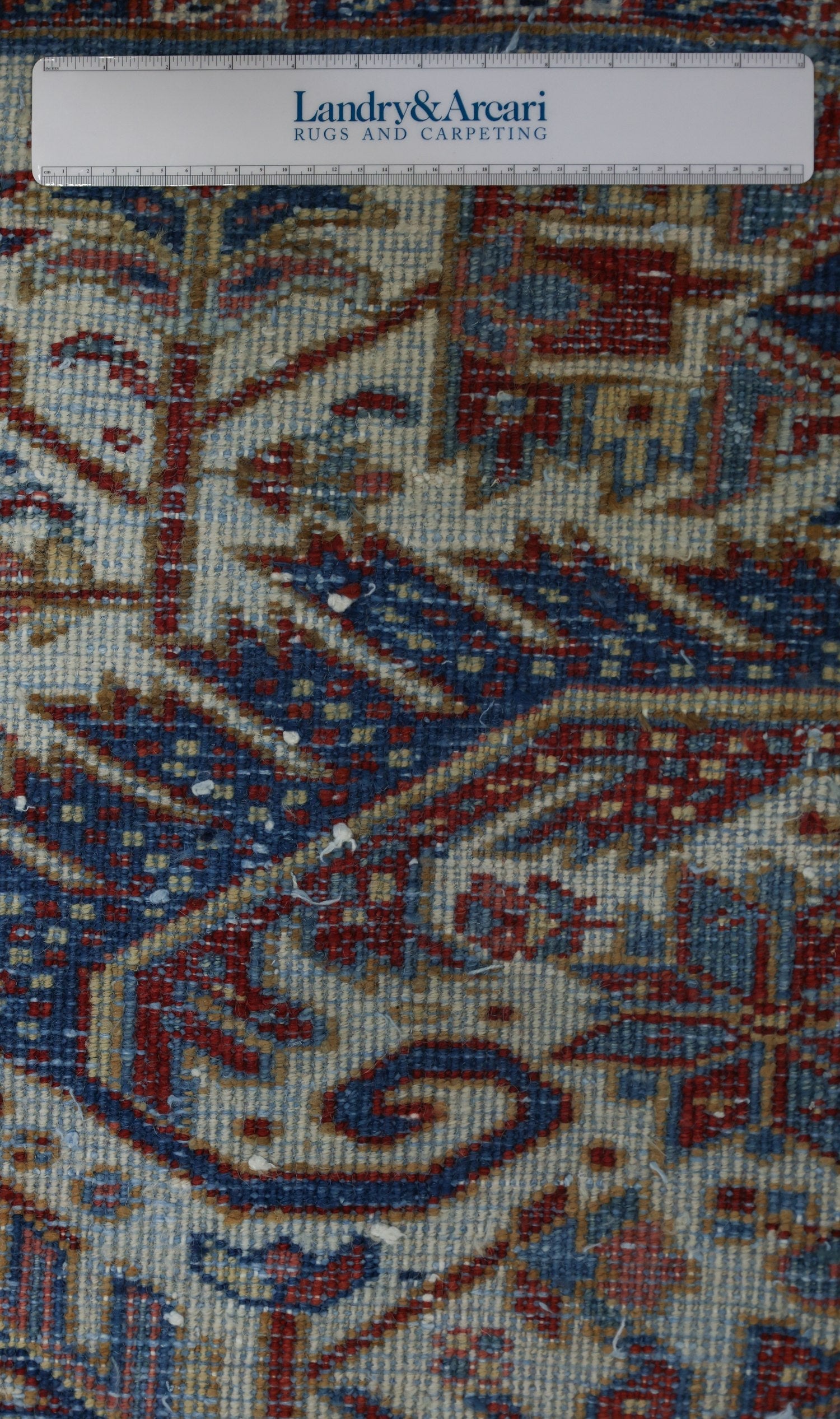 Vintage Heriz Handwoven Tribal Rug, J69974