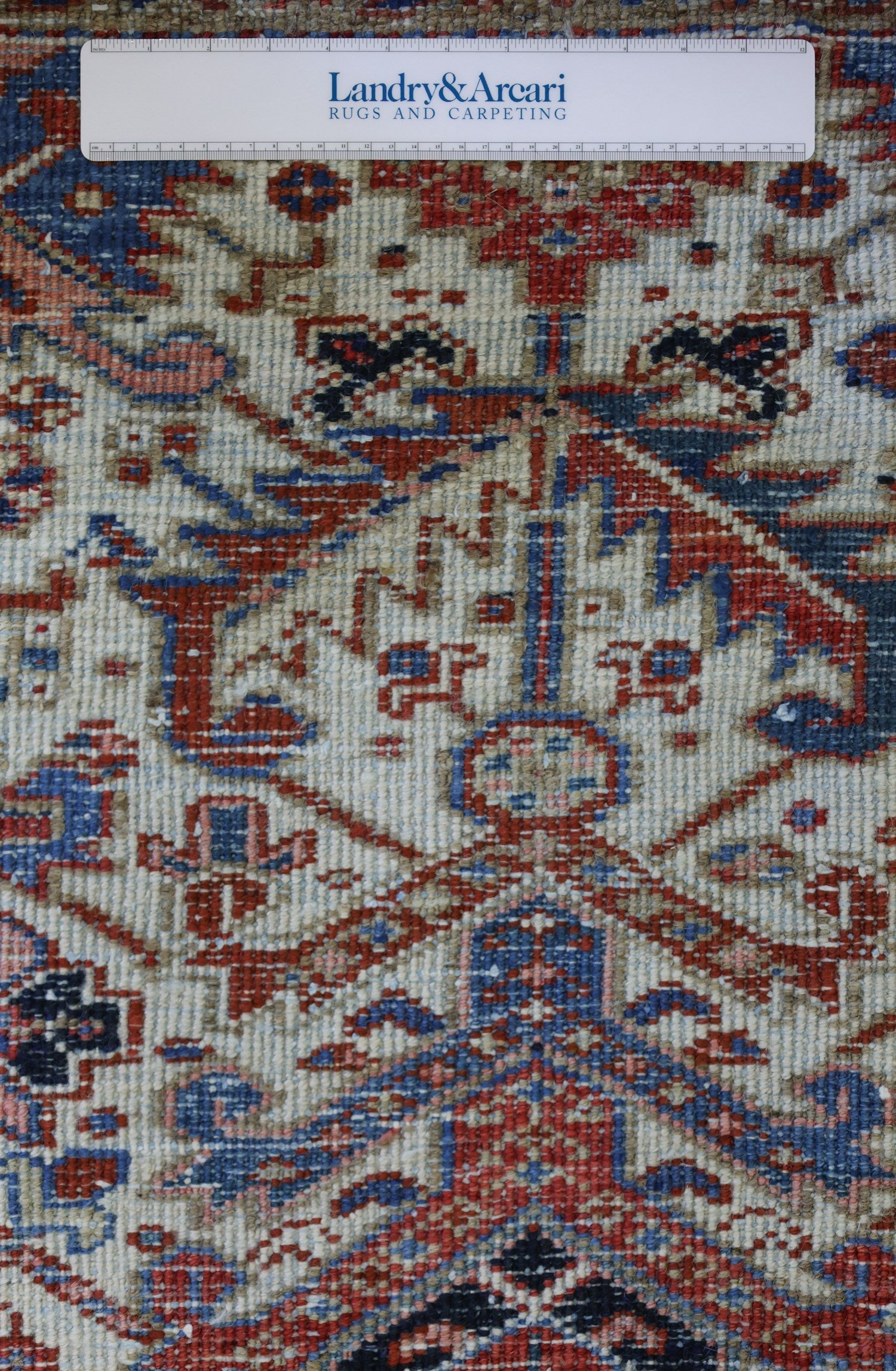 Vintage Heriz Handwoven Tribal Rug, J69979