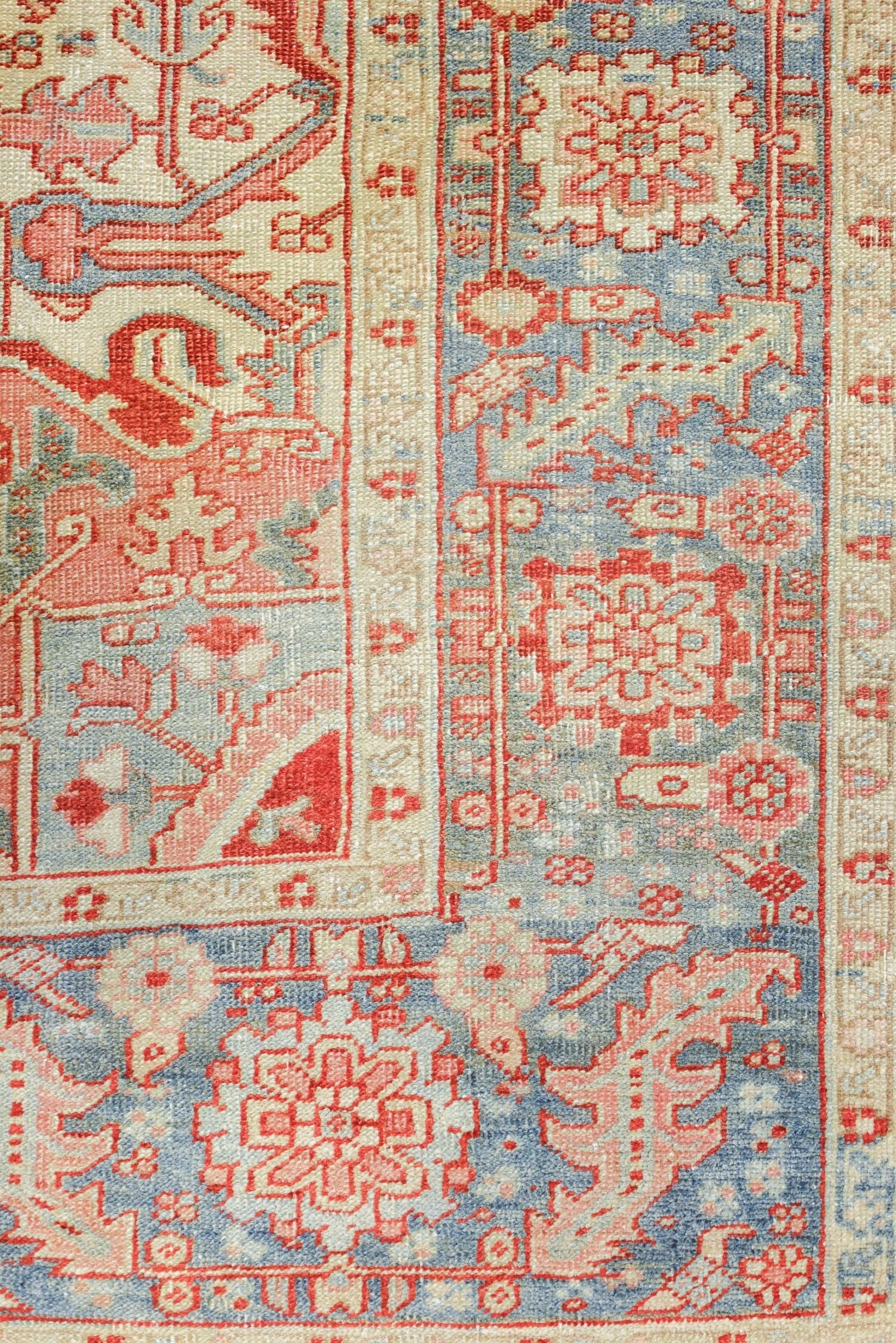 Vintage Heriz Handwoven Tribal Rug, J69981