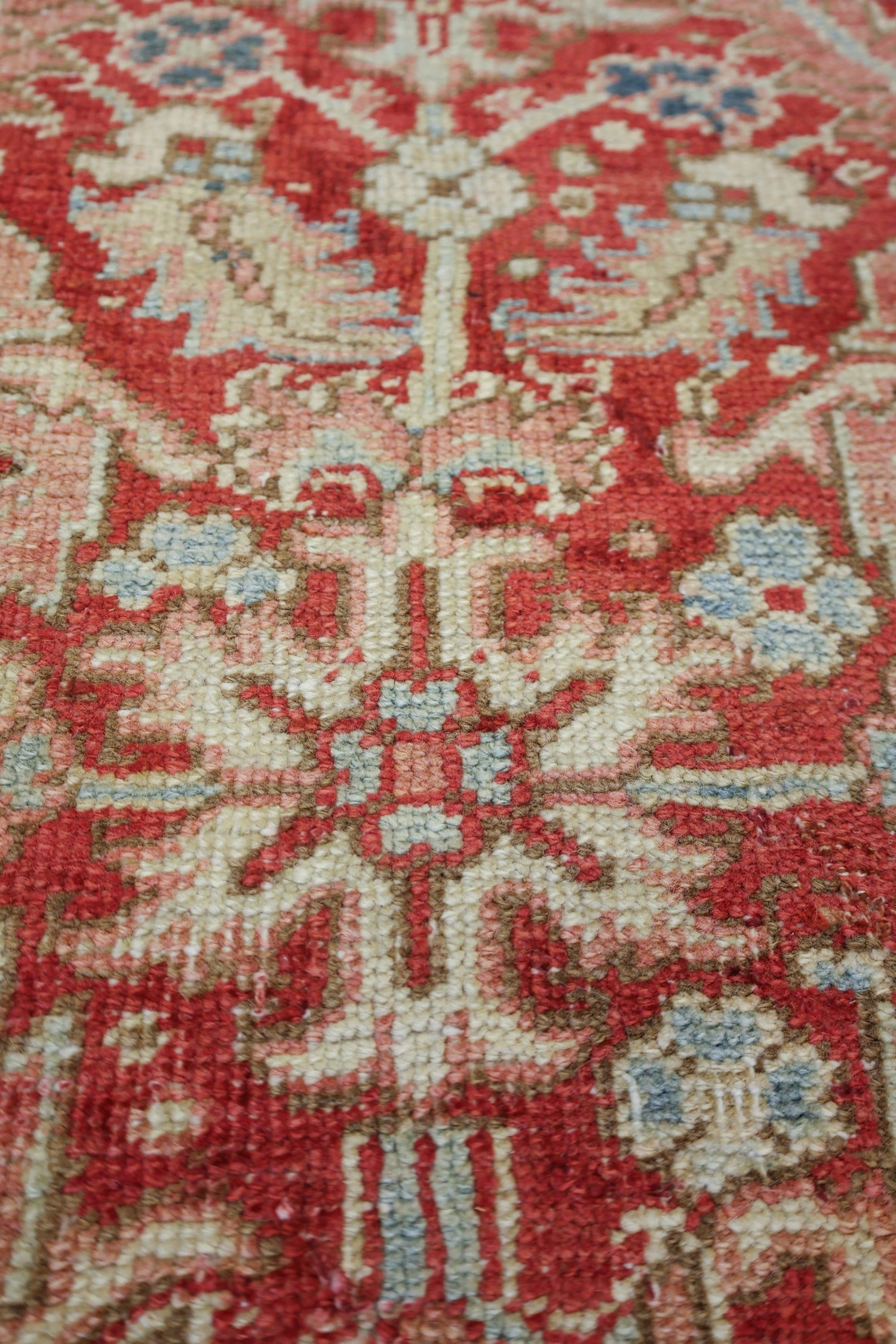 Vintage Heriz Handwoven Tribal Rug, J69983