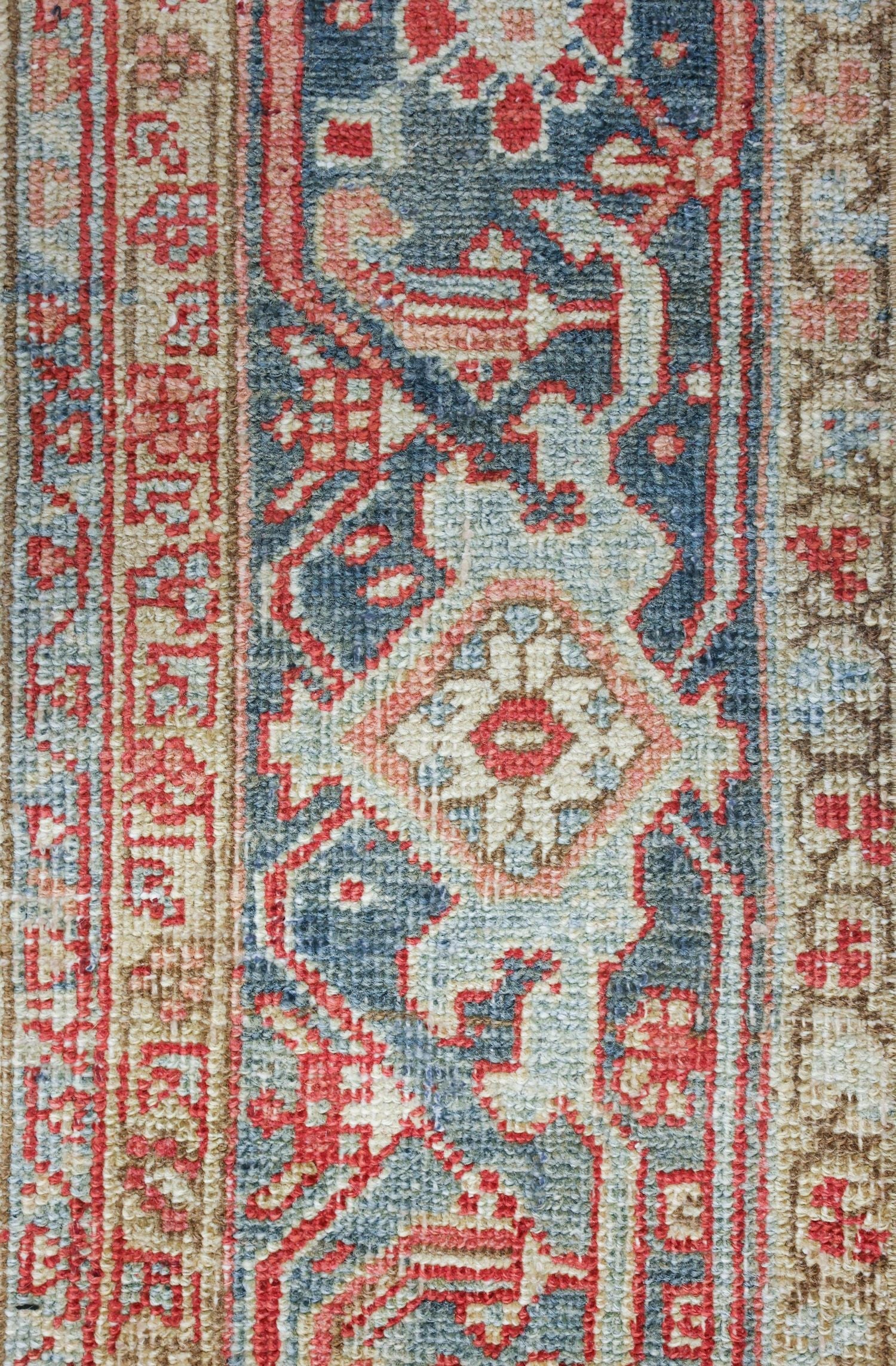 Vintage Heriz Handwoven Tribal Rug, J69983