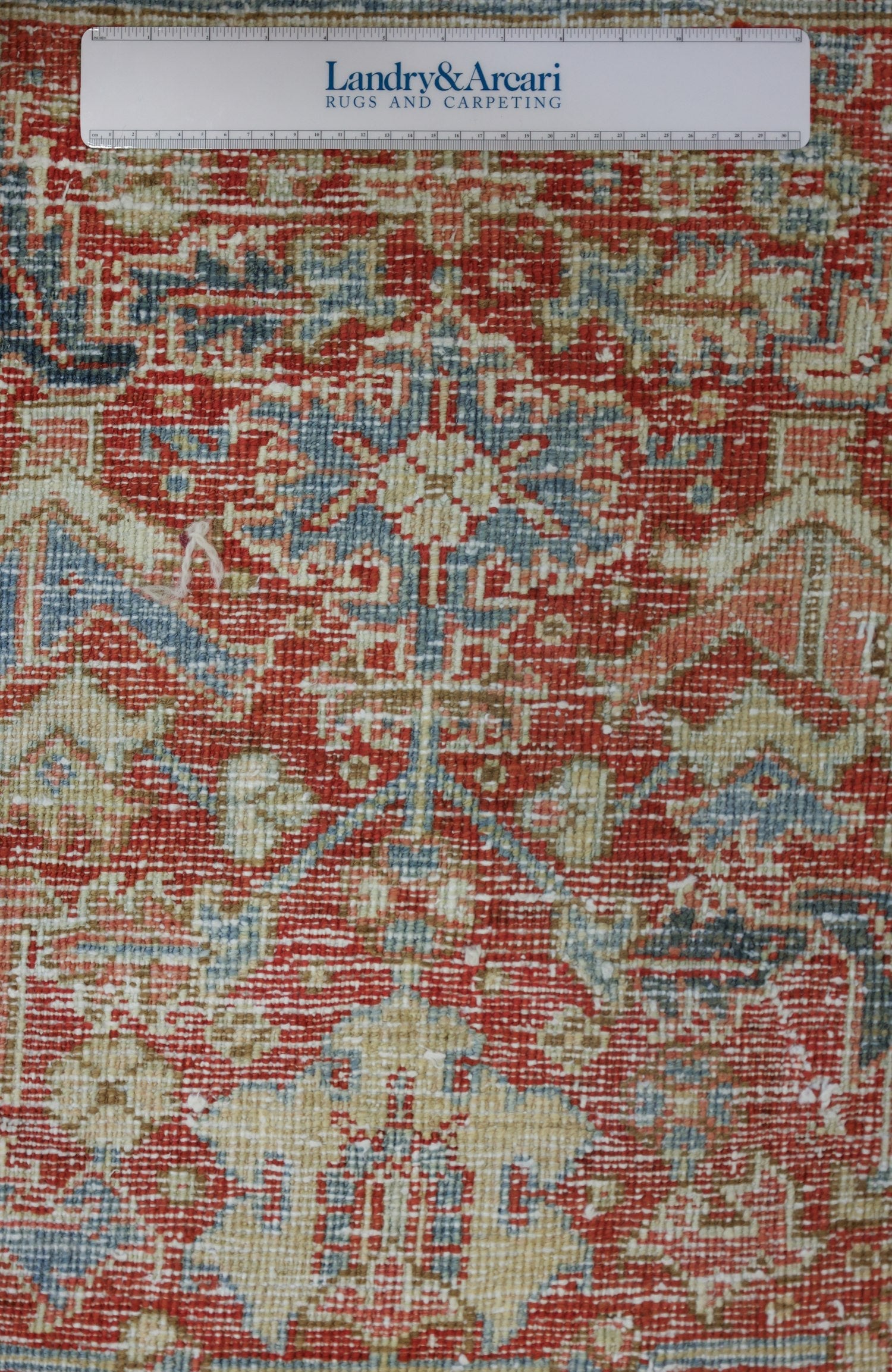 Vintage Heriz Handwoven Tribal Rug, J69983