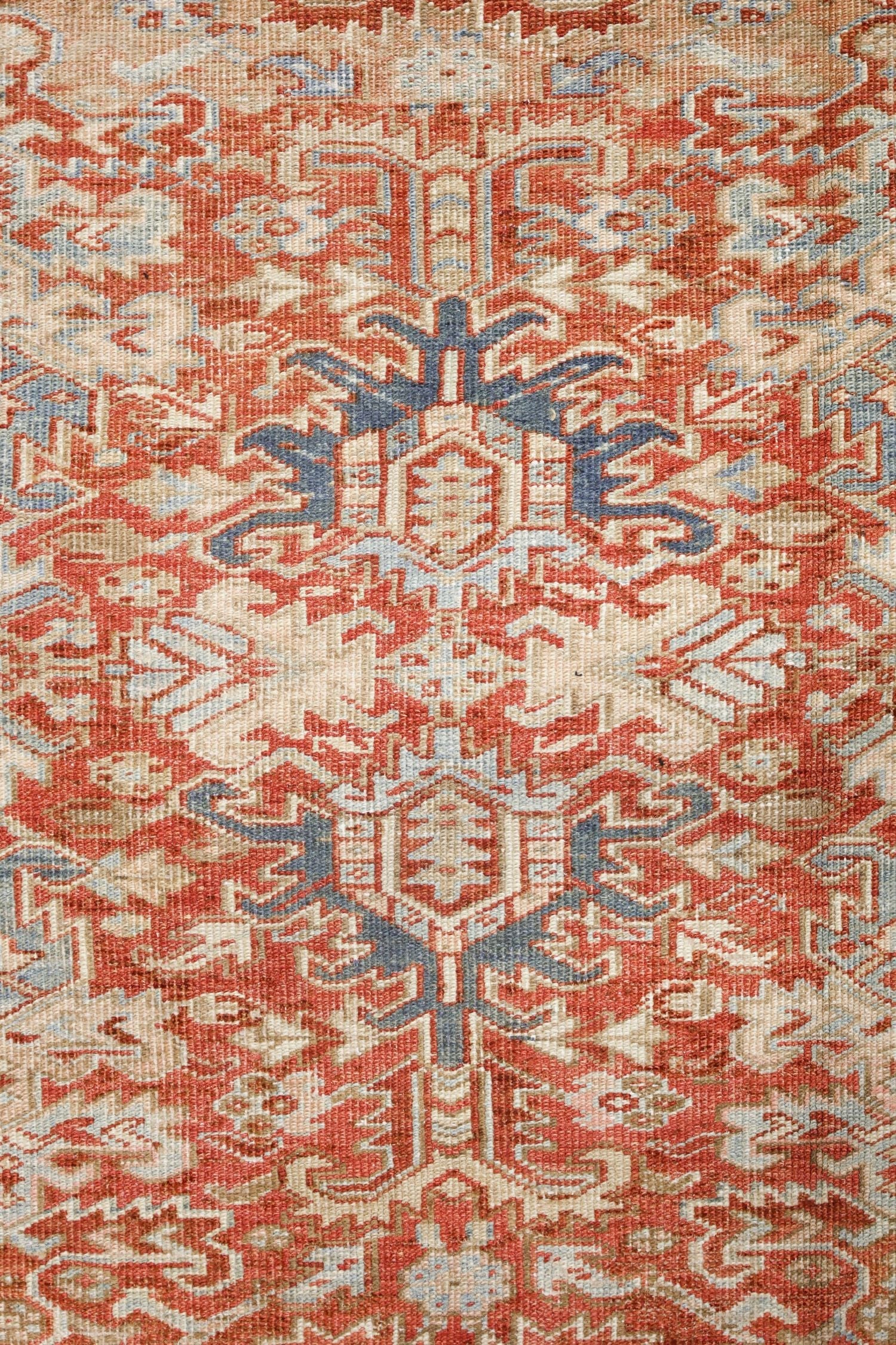 Vintage Heriz Handwoven Tribal Rug, J69985