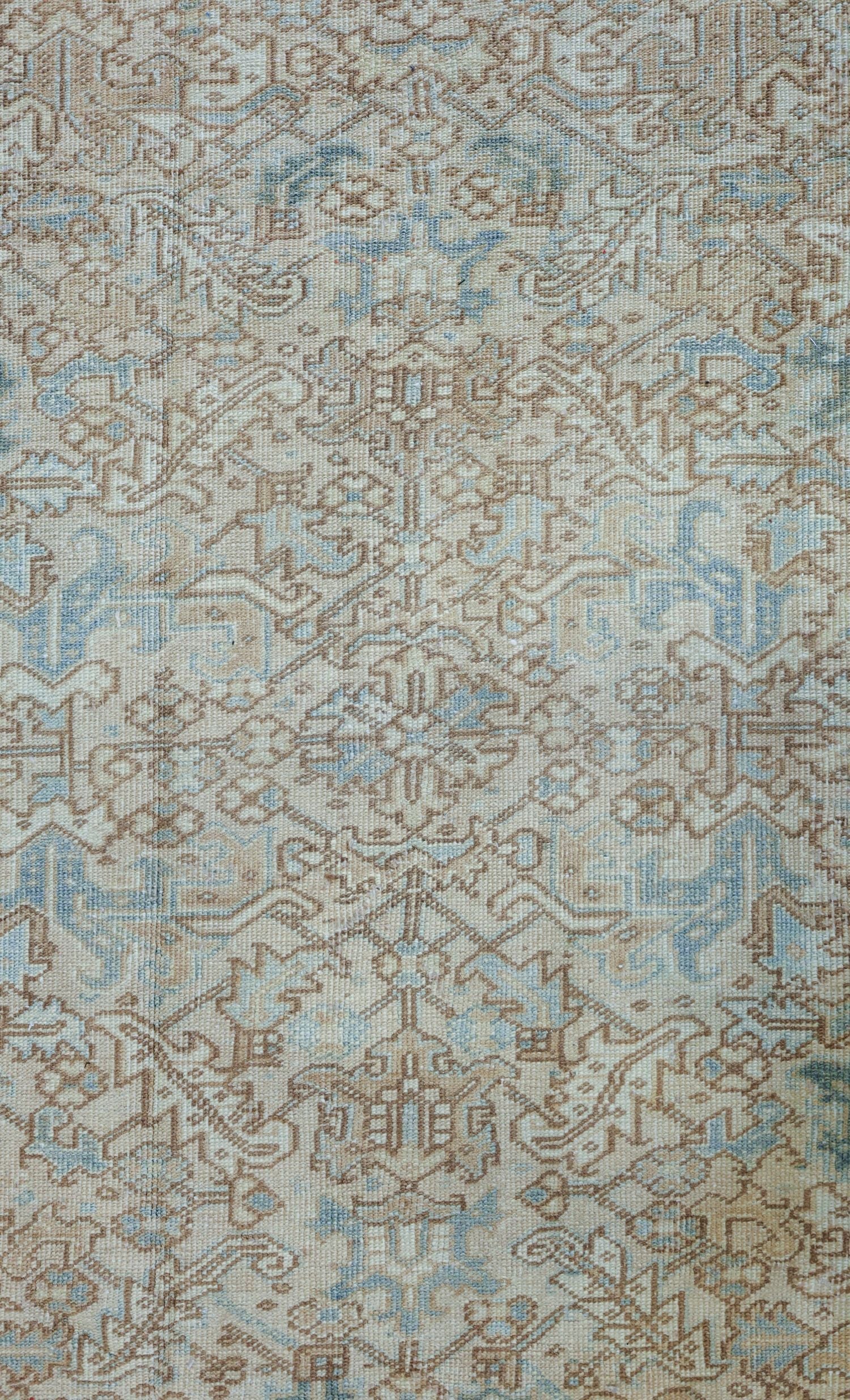 Vintage Heriz Handwoven Tribal Rug, J69986