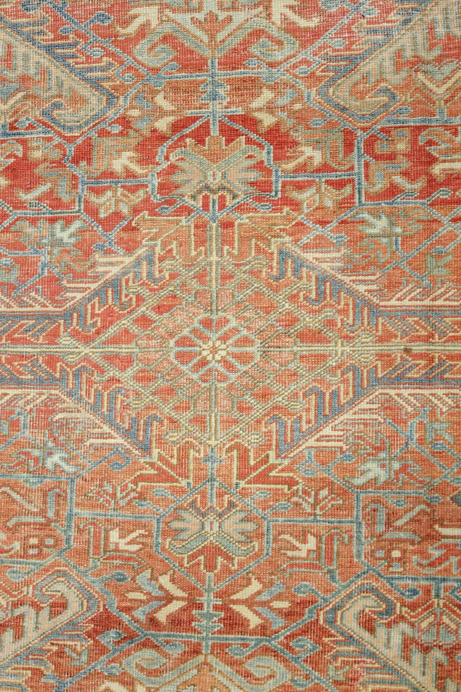 Vintage Heriz Handwoven Tribal Rug, J69989