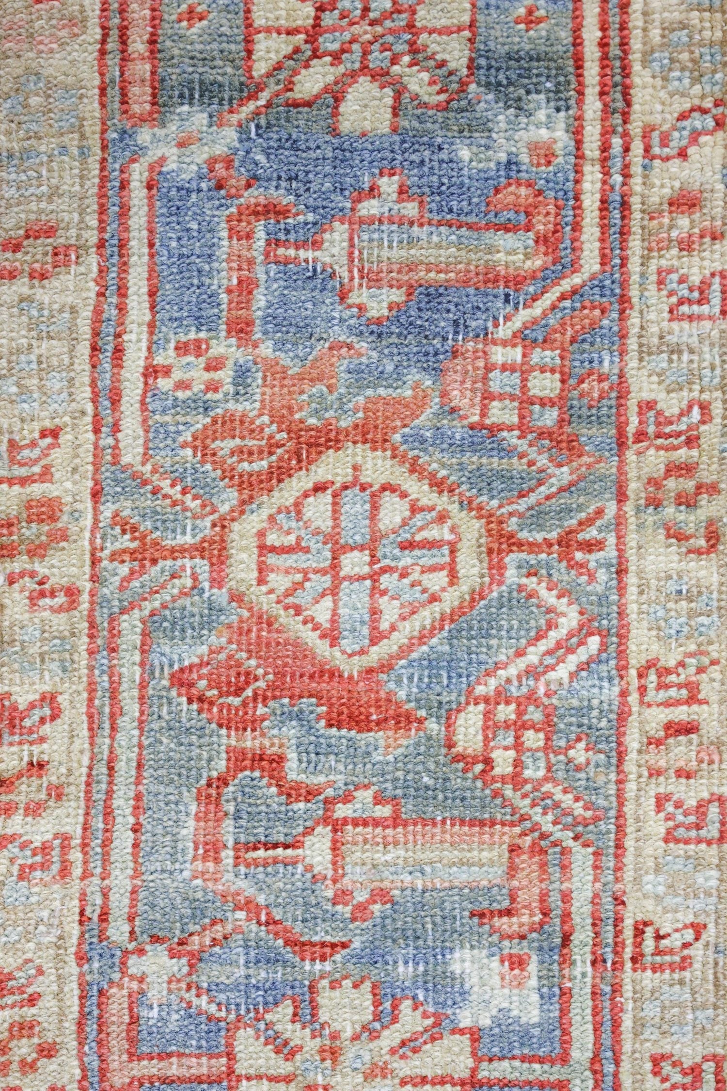 Vintage Heriz Handwoven Tribal Rug, J69991