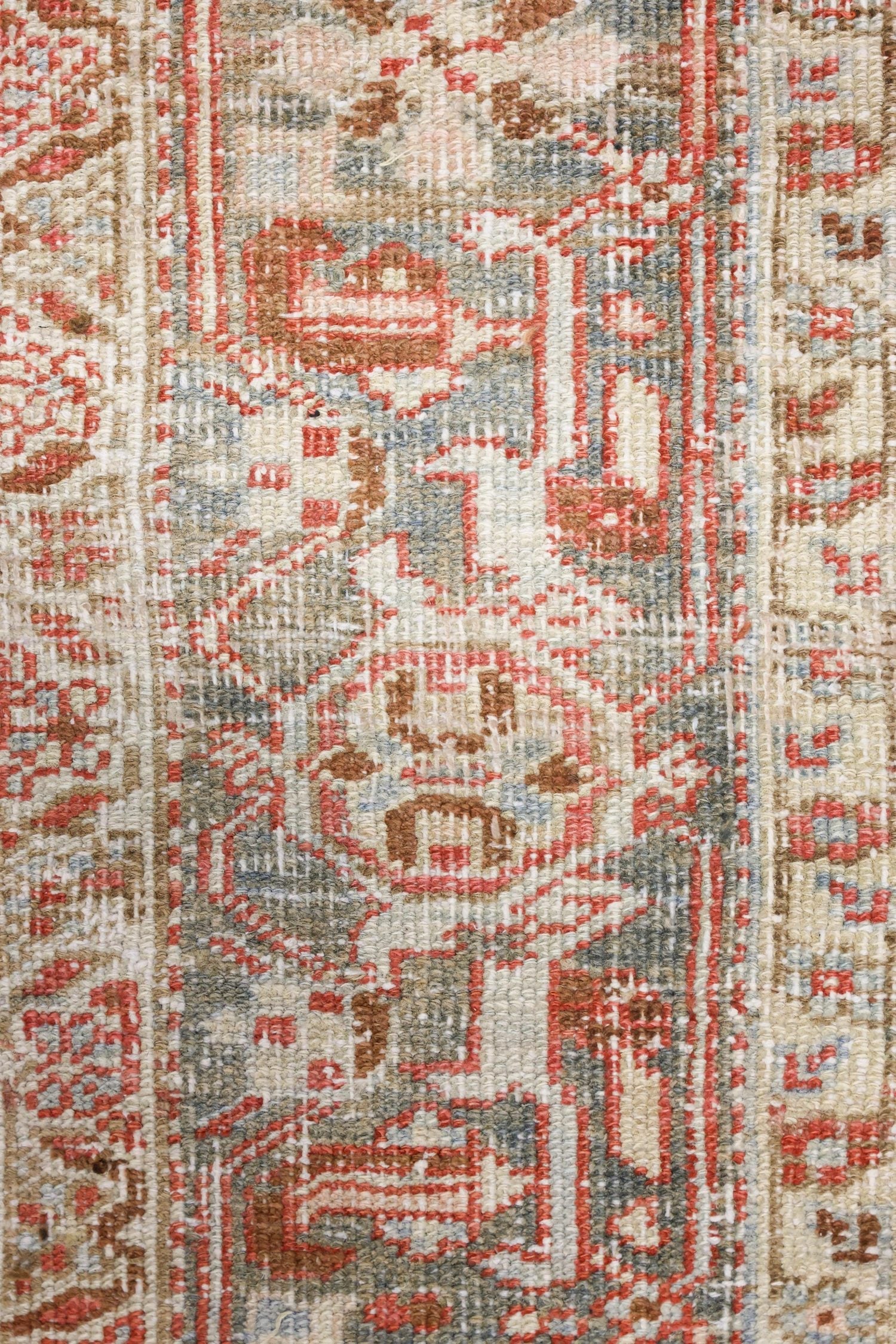 Vintage Heriz Handwoven Tribal Rug, J69993